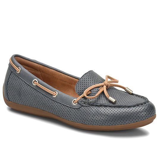 Comfortiva Perforated Slip-on Moccasins - MindyII