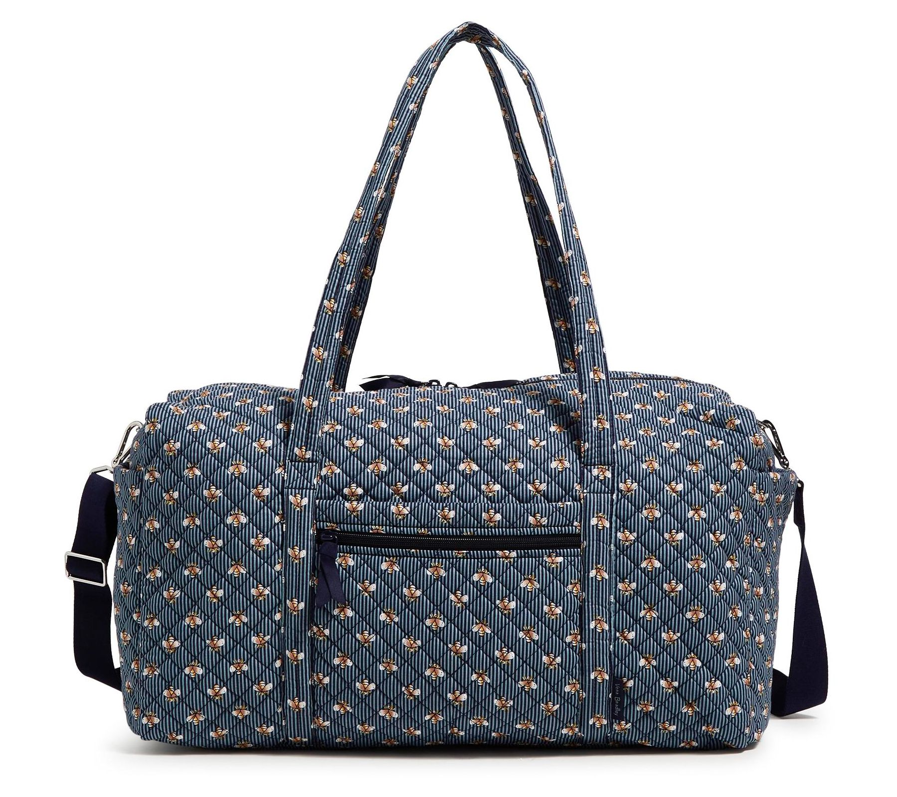 Vera Bradley Printed Cotton Large Travel Duffel Bag