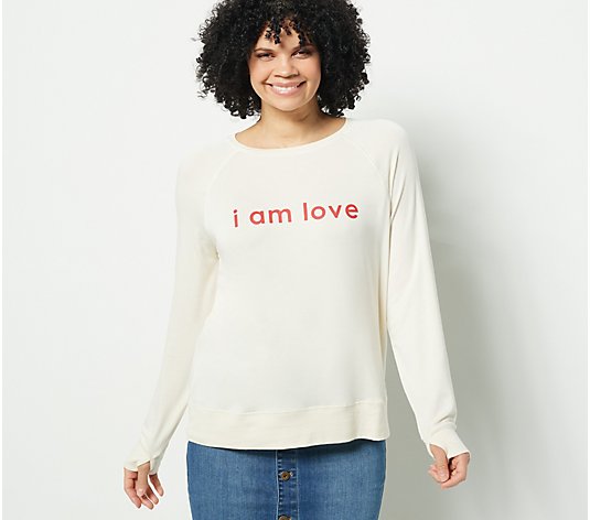 Peace Love World "I Love Us" Comfy Mommy Top