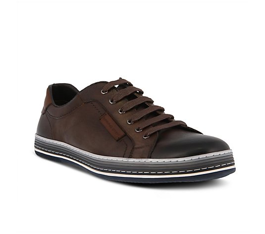 Spring Step Men's Leather Derby Shoes - Tommie