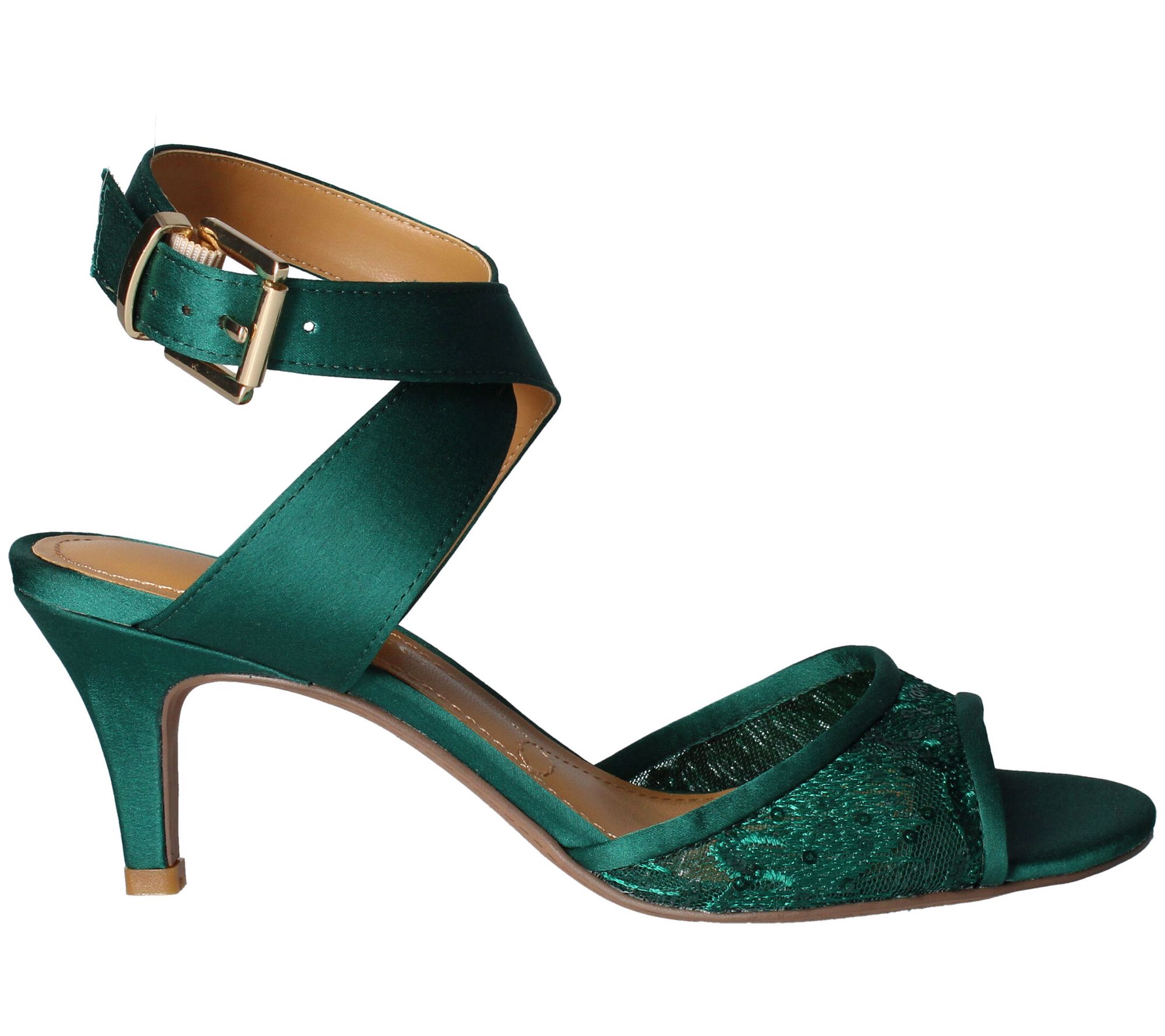 J. Renee' Heel Sandal - Soncino Satin