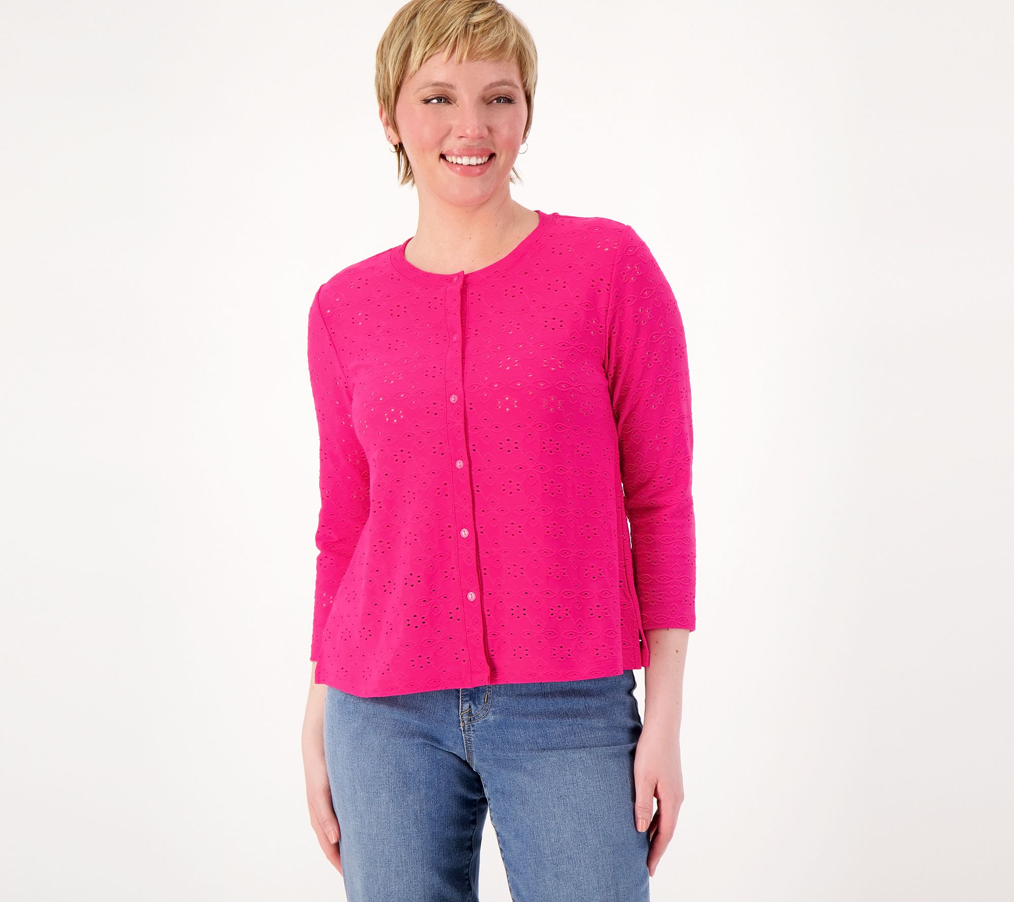 Qvc hot sale logo cardigans