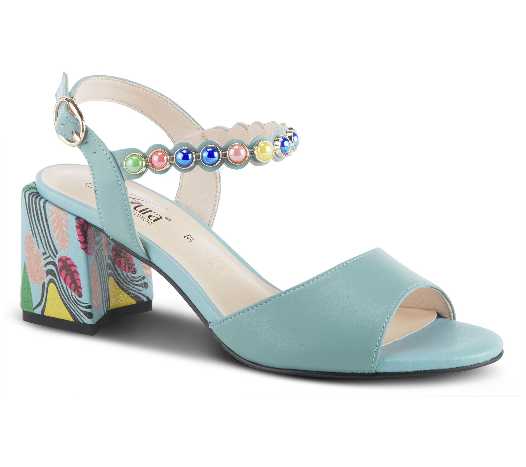 Azura by Spring Step Heeled Sandals - Legendary