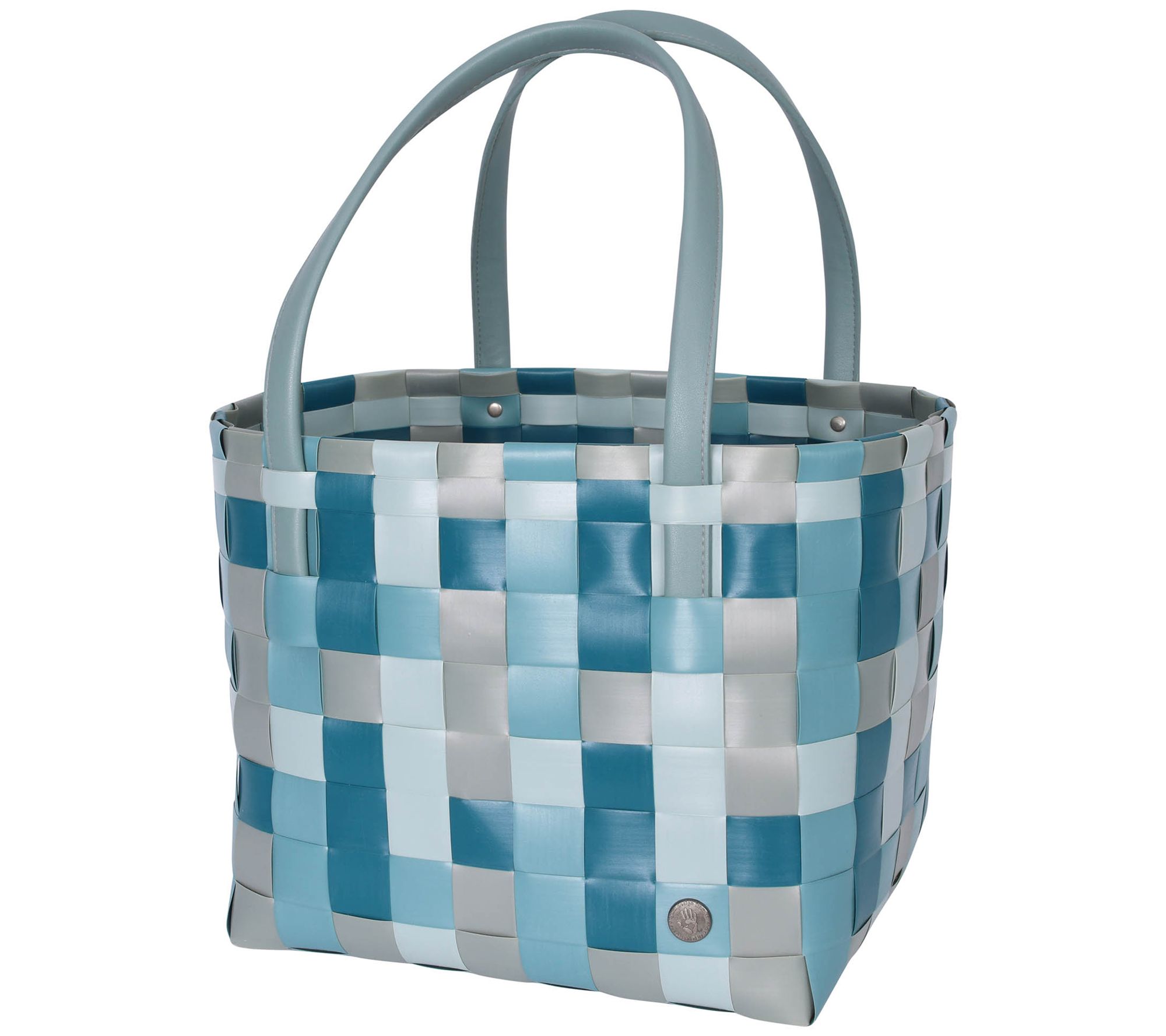 Handed By Color Block Tote Bag