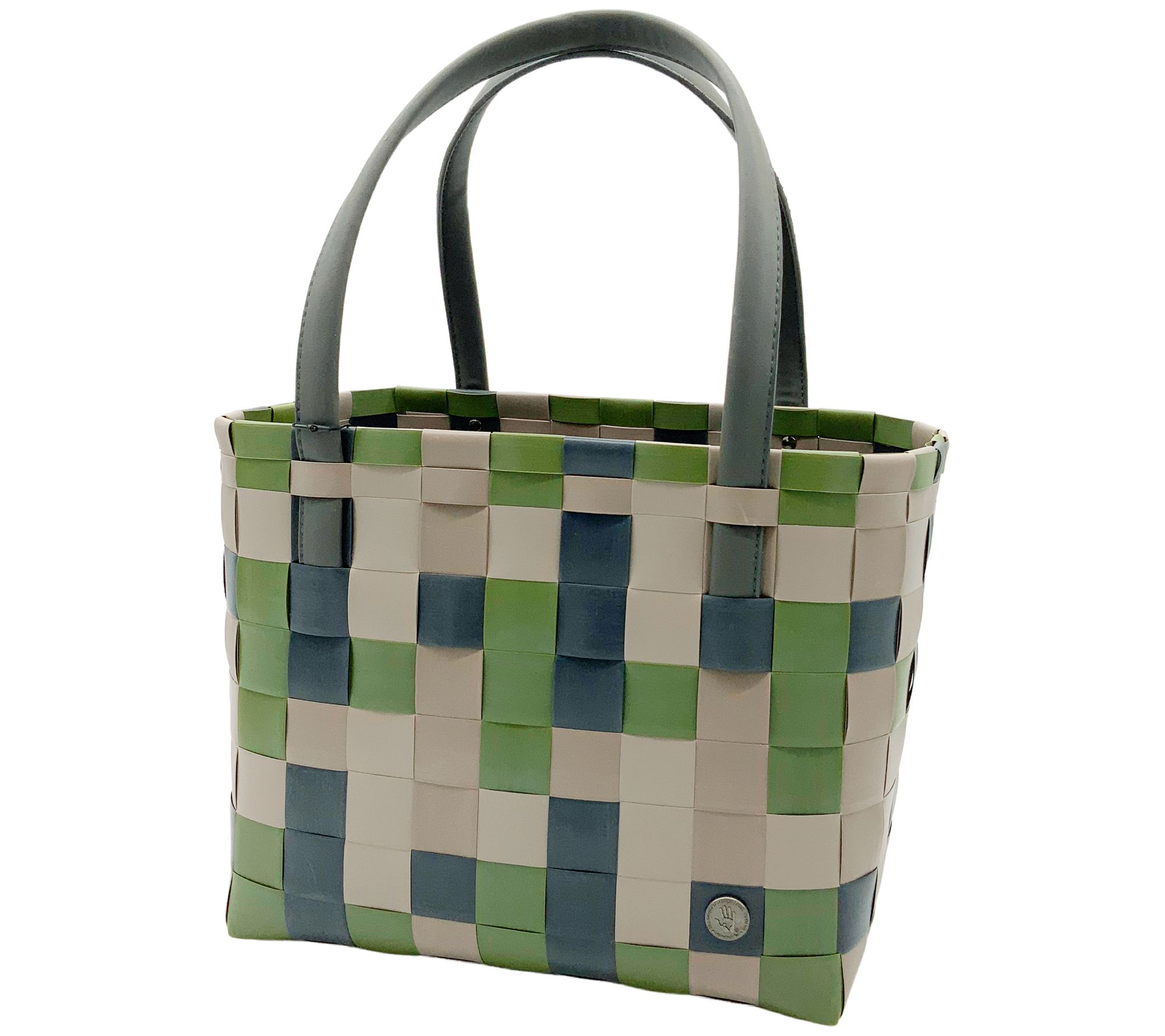 Handed By Color Block Tote Bag