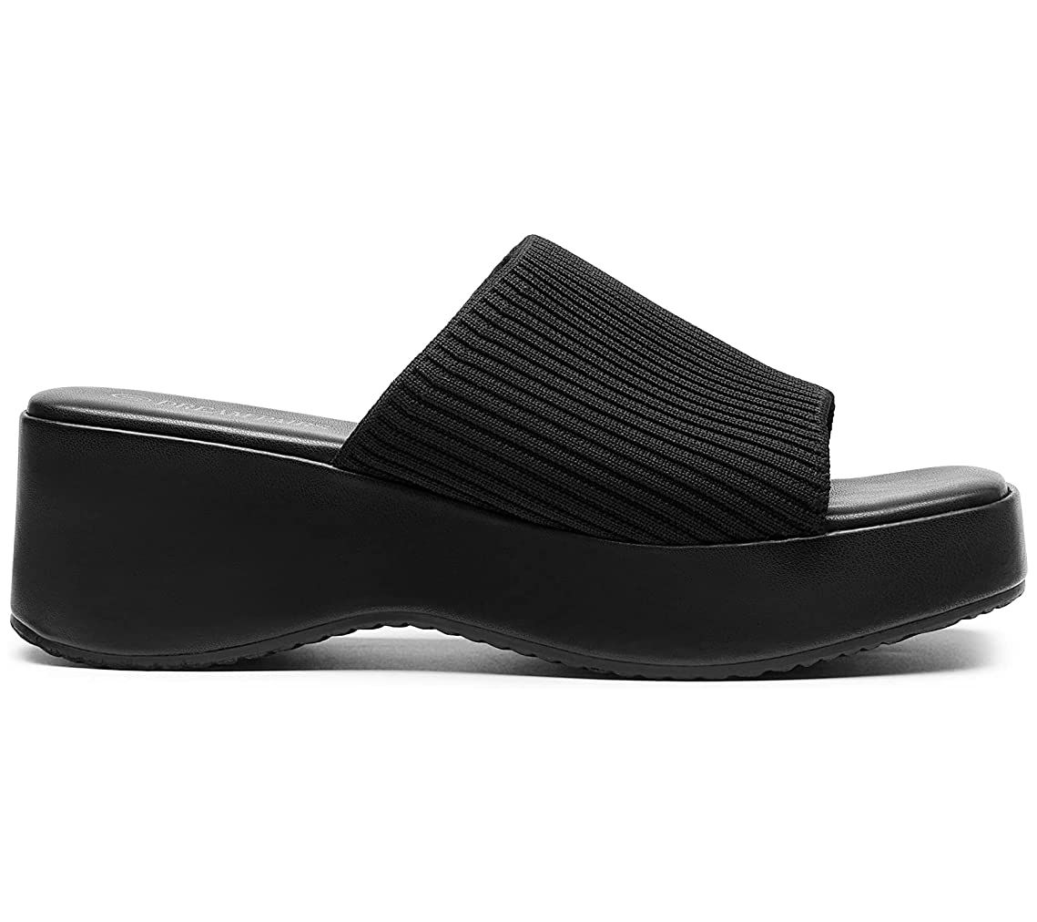 Dream Pairs Slip on Wedge Sandals - QVC.com