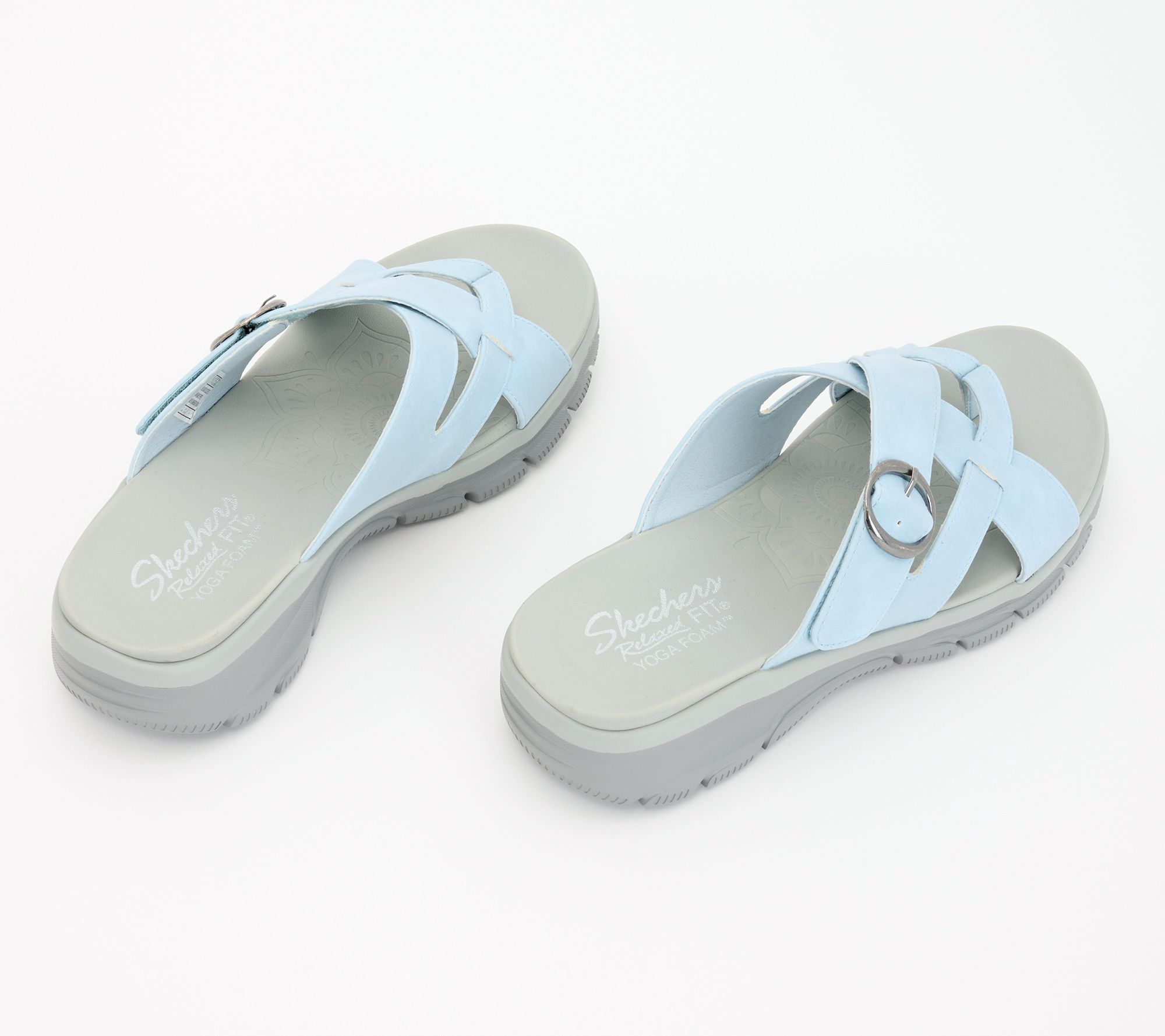 Skechers yoga foam sandals size 9