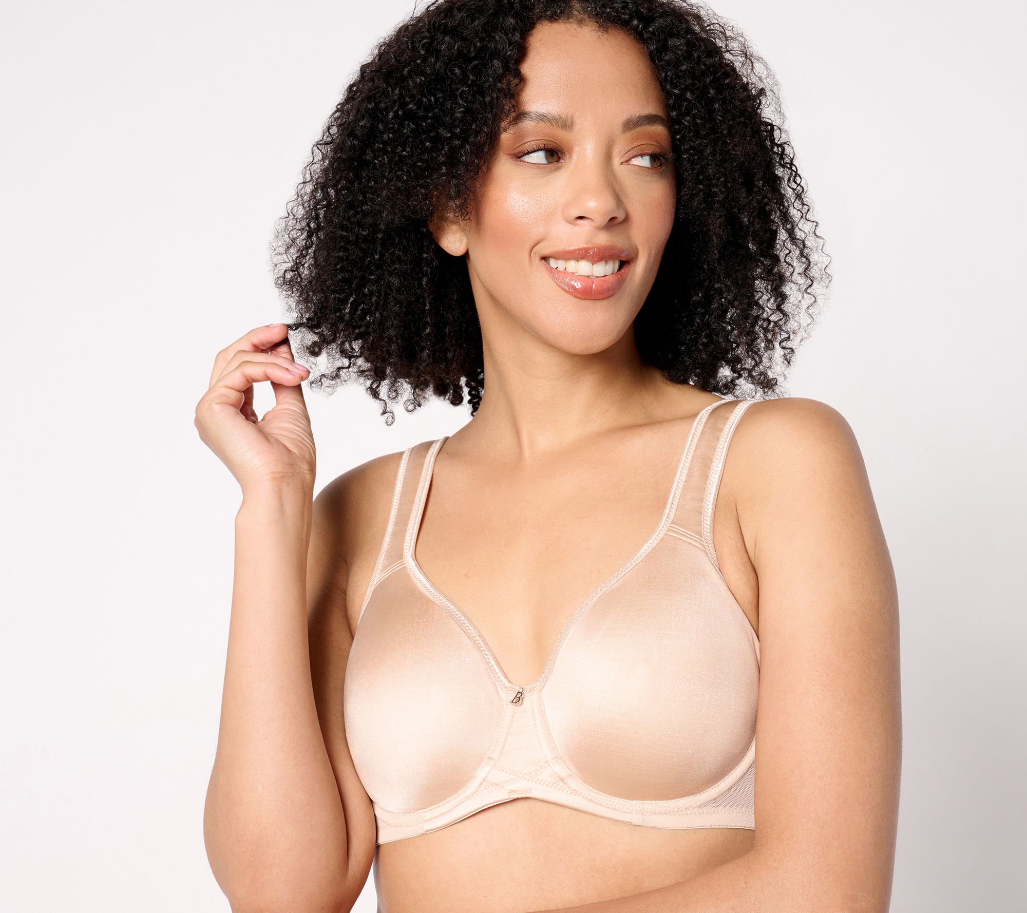 Breezies Signature Shine Unlined Underwire Support Bra