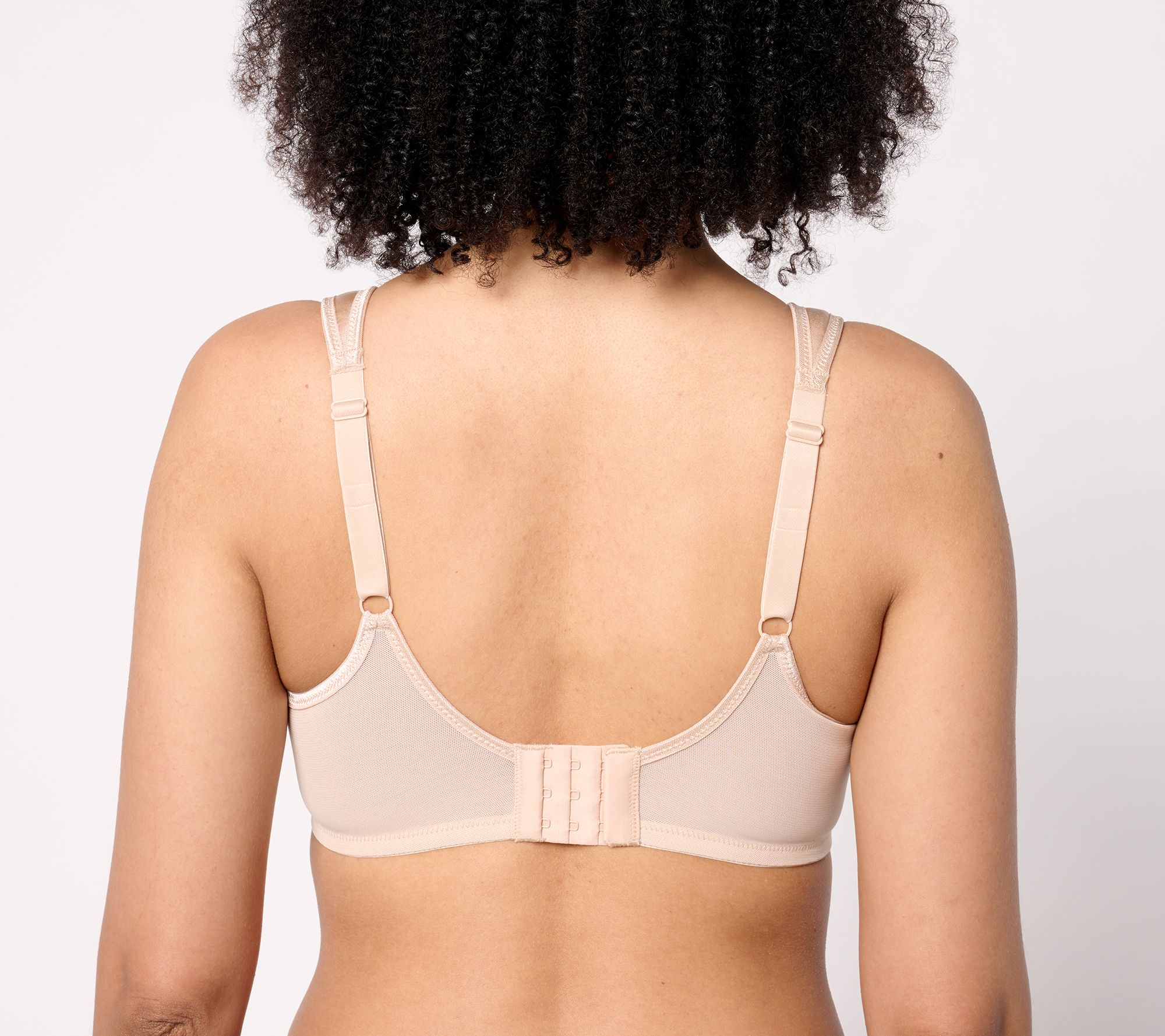 Breezies Signature Shine Unlined Underwire Support Bra - QVC.com