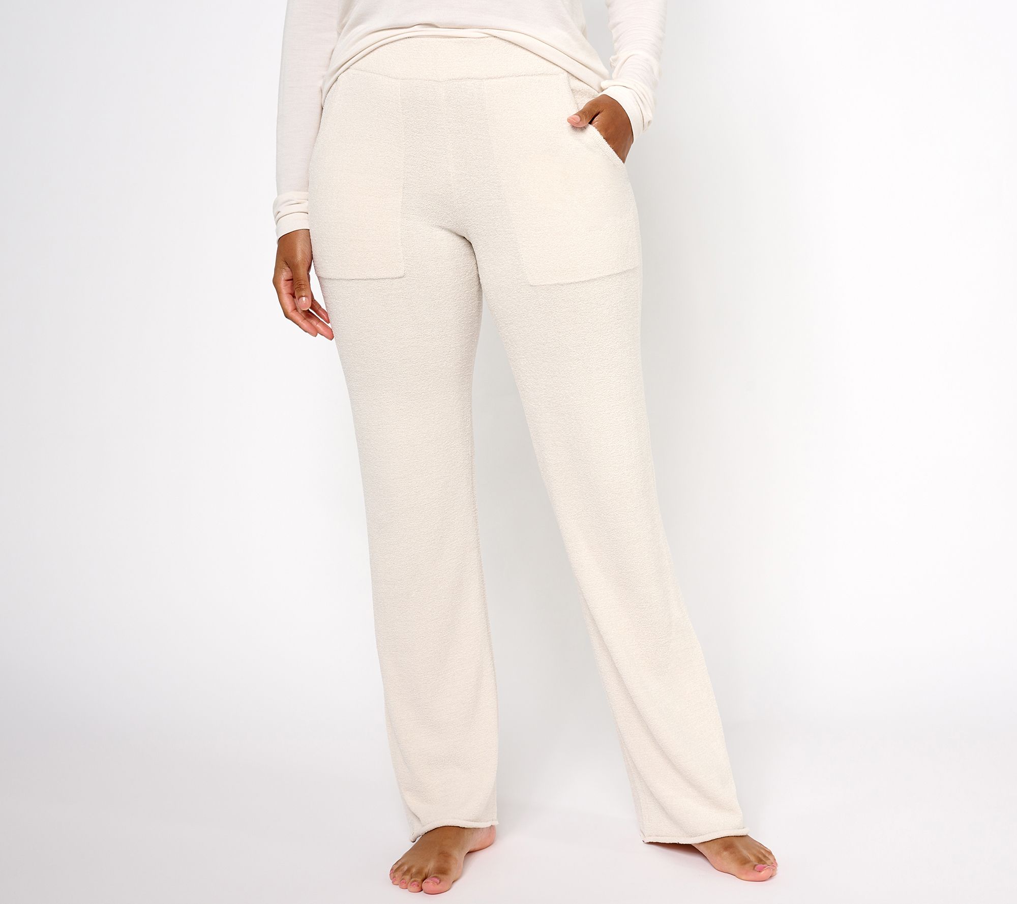 "As Is"Barefoot Dreams Regular CozyChic Ultra Lite Wide Leg Pant