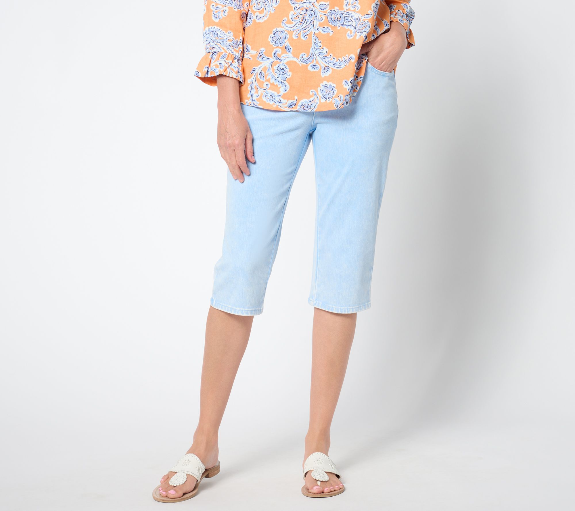 Belle Beach by Kim Gravel Regular Delray Denim Skimmer