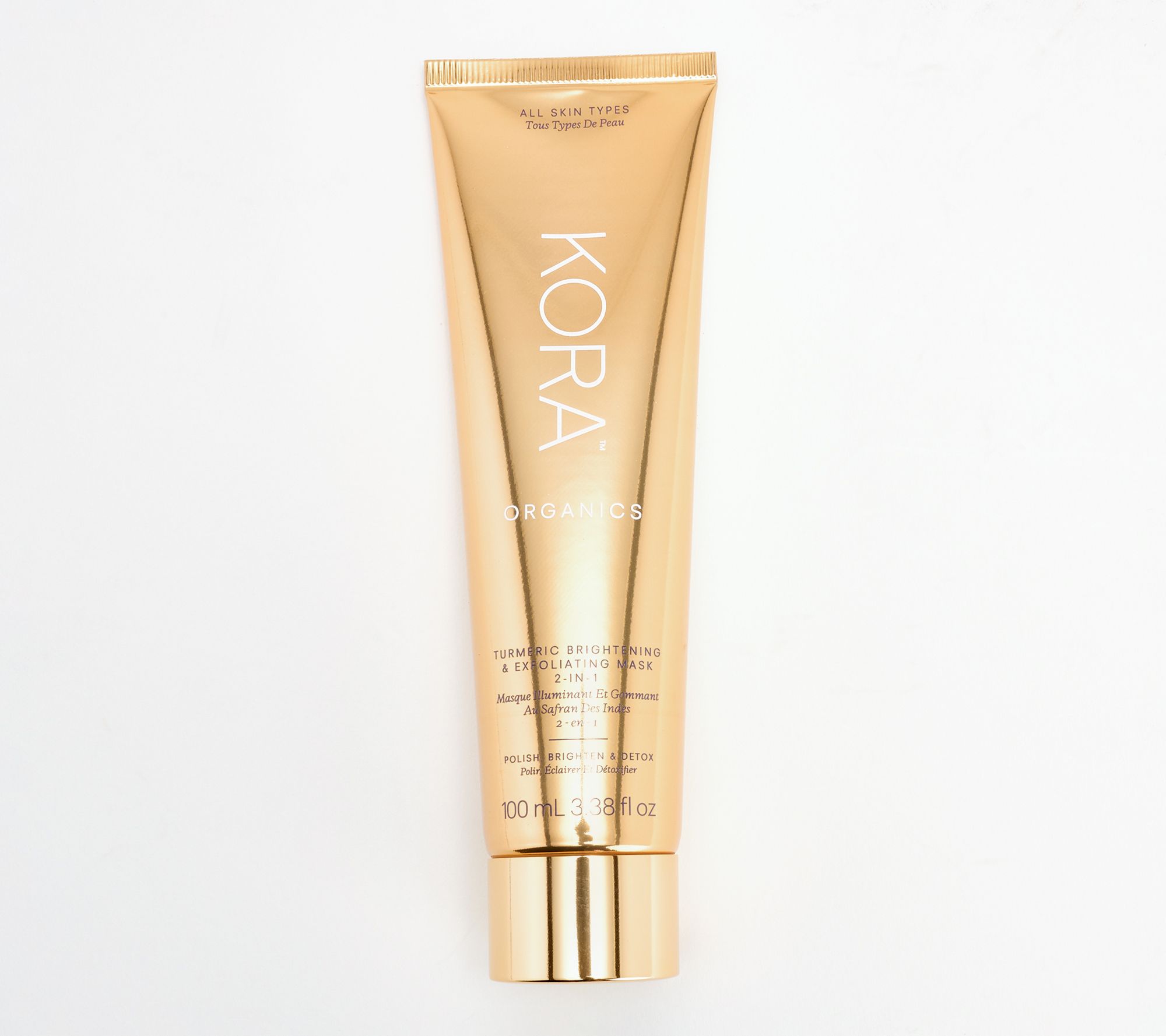 KORA Organics Brightening & ExfoliatingTurmeric Mask