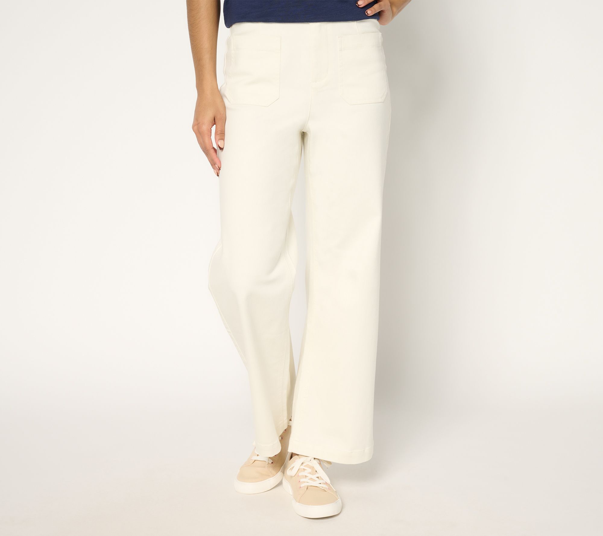 Studio Park x Amy Stran Petite Ankle Length Wide Leg Pant