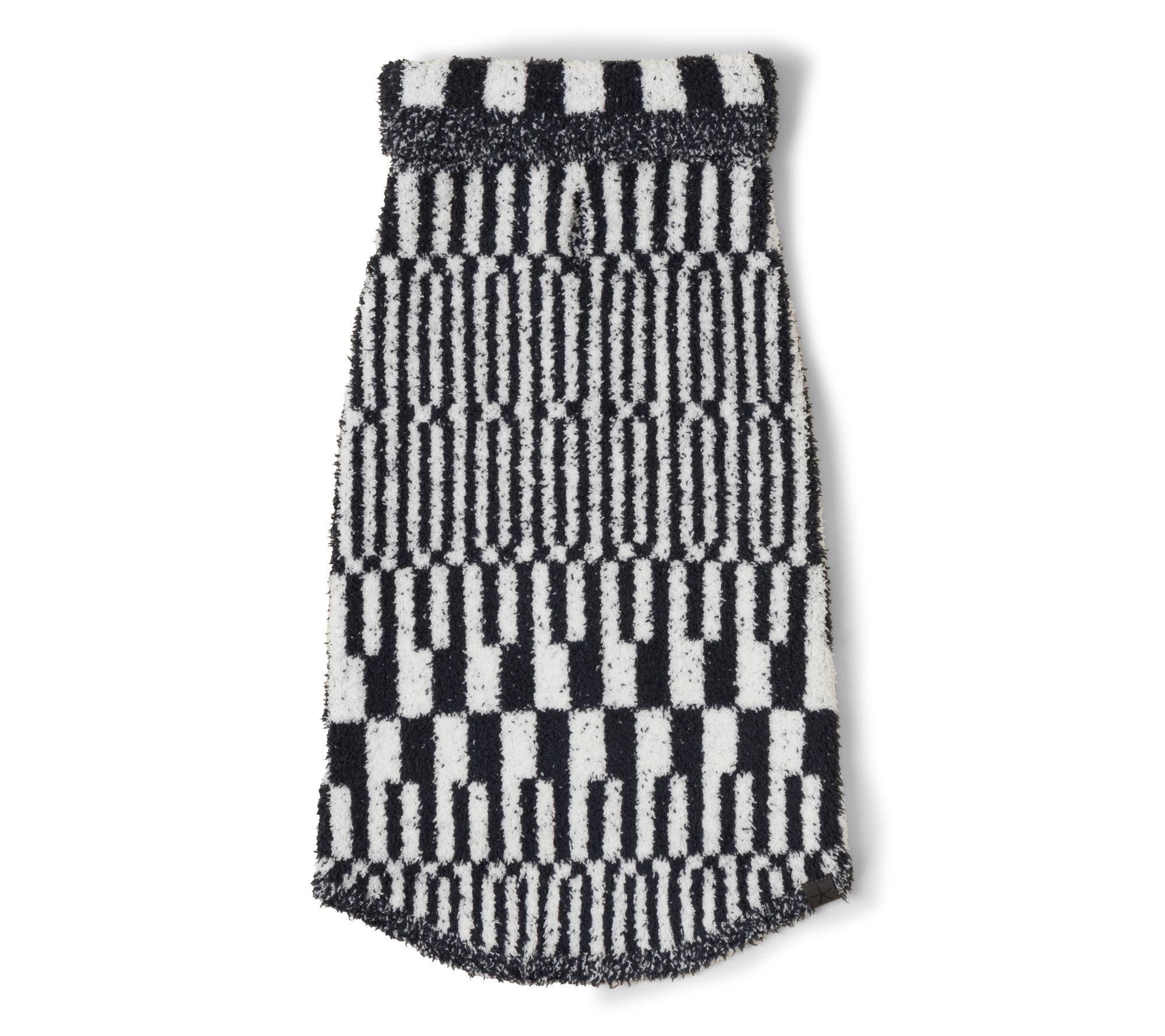 Barefoot Dreams CozyChic Abstract Check Pet Sweater