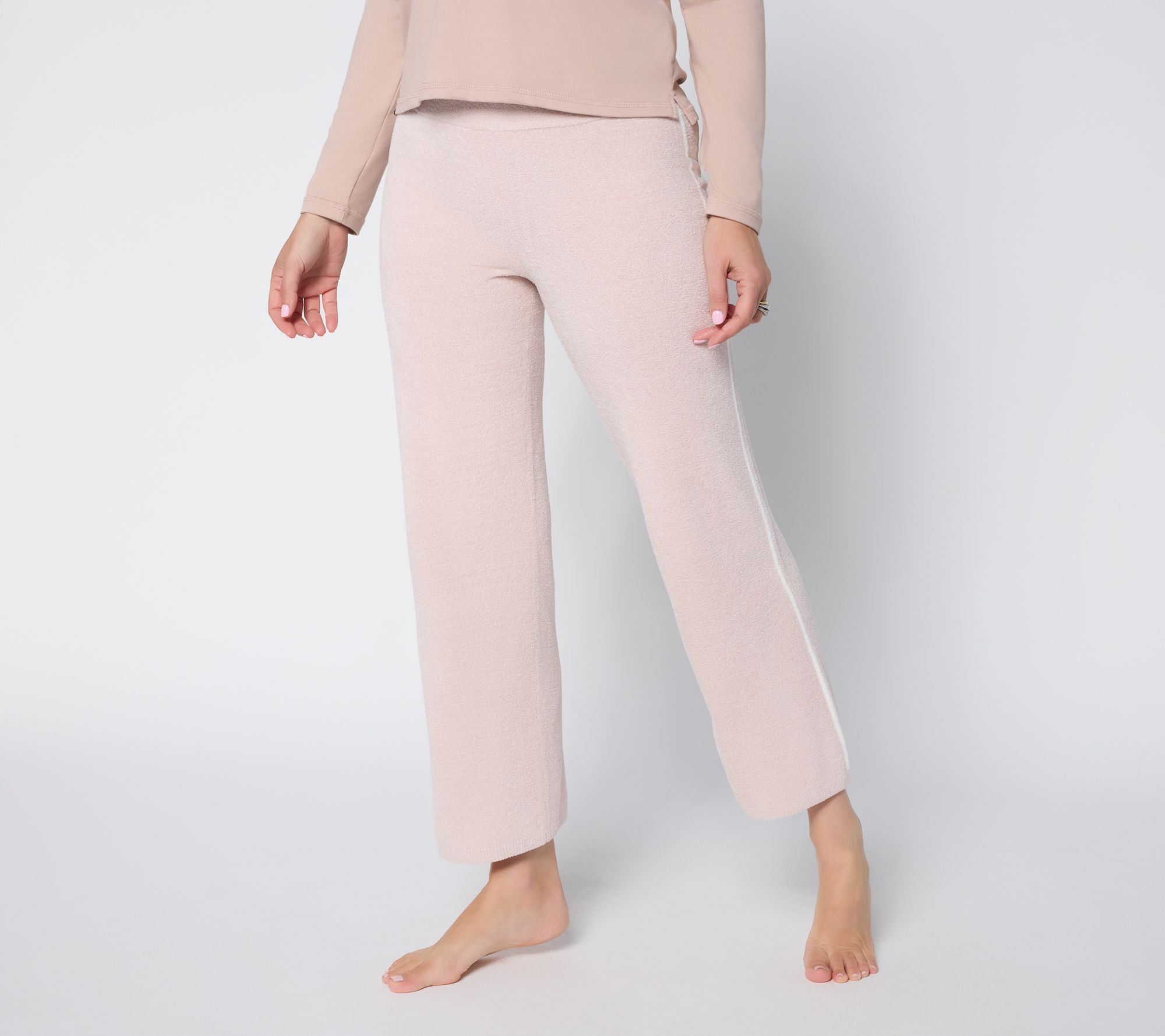 Barefoot Dreams Tall CozyChic Ultra Lite Contrast Stripe Ankle Pant