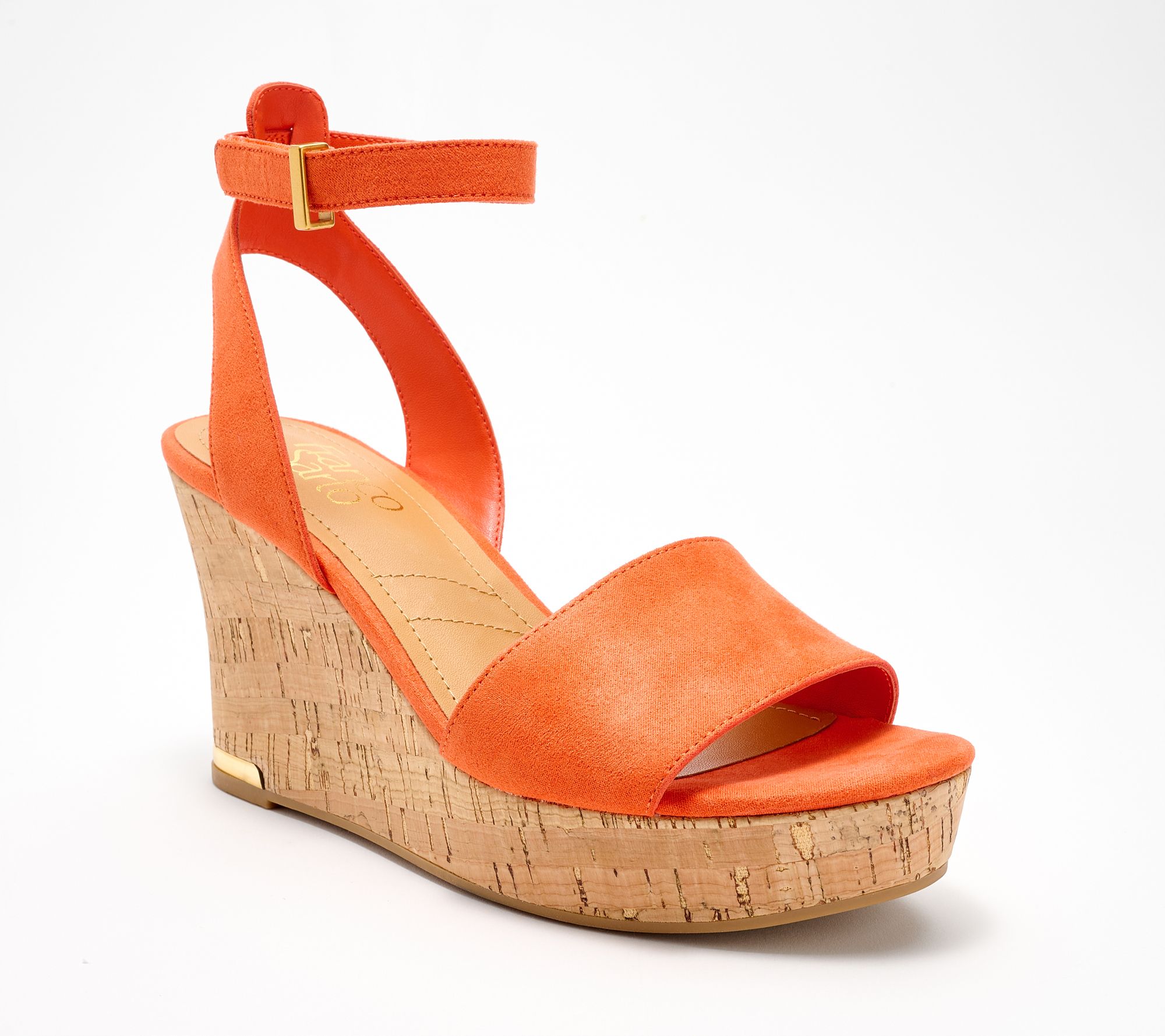 Franco Sarto x Shawn Killinger Cork Wedges - Celeste