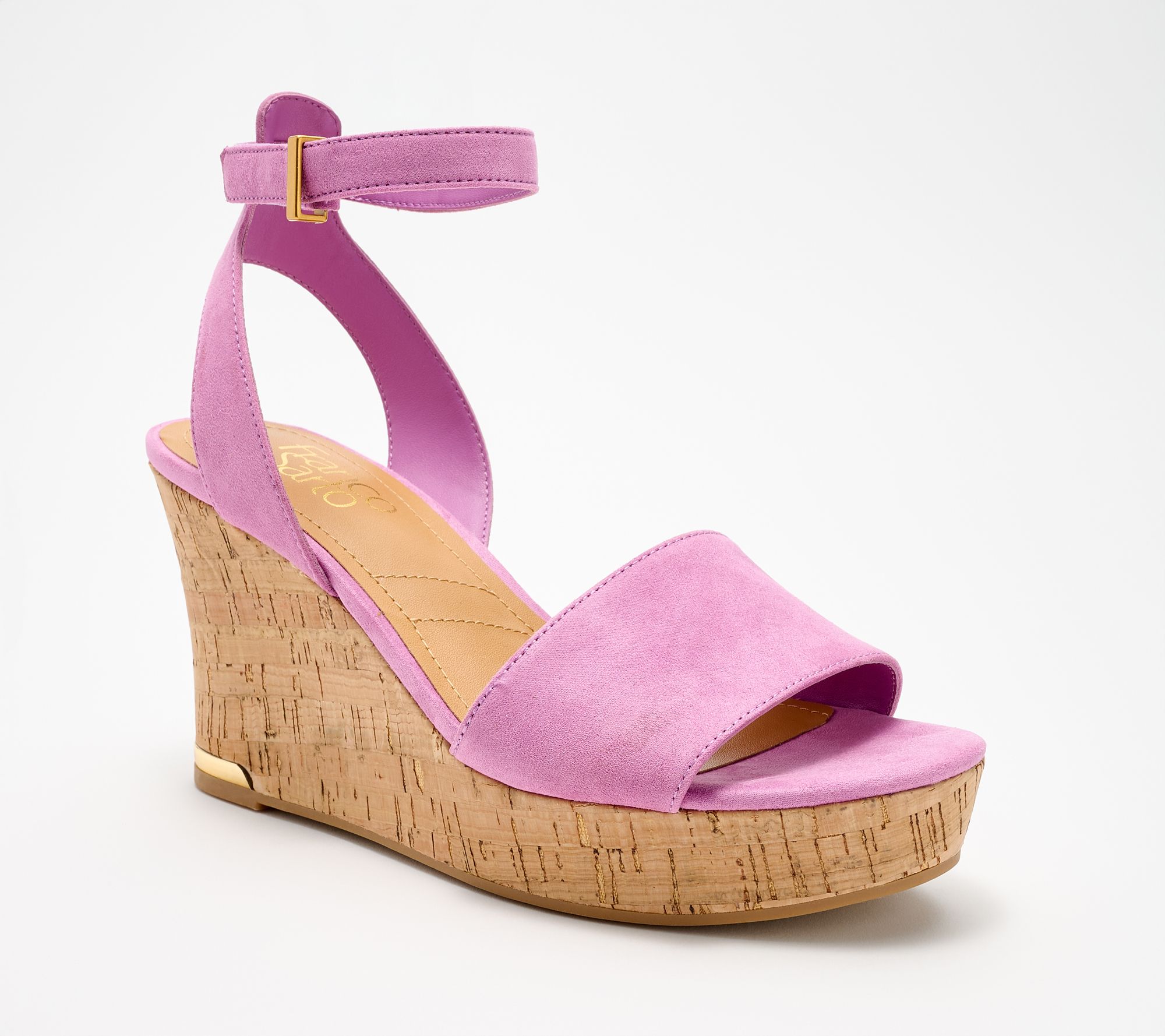 Franco Sarto x Shawn Killinger Cork Wedges - Celeste