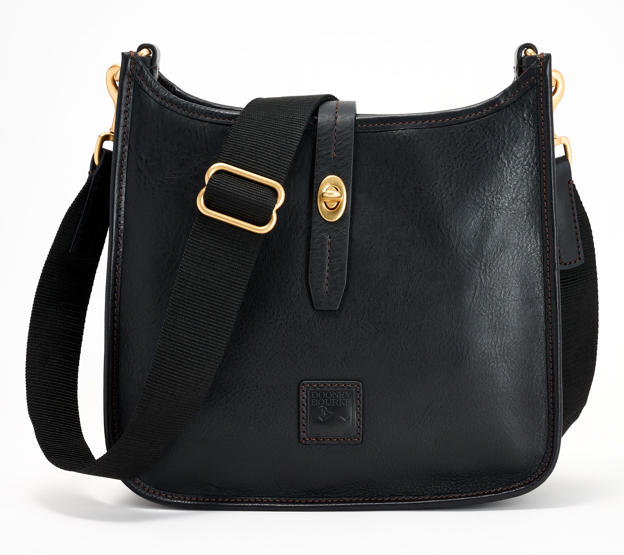 "As Is" Dooney & Bourke Florentine Leather Messenger Bag