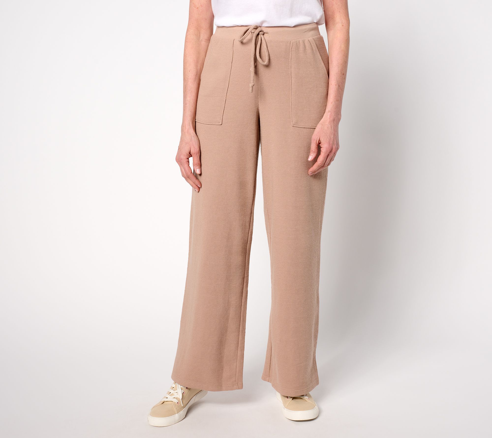 "As Is" Me by Jennie Garth Regular Nyla Full Length Wide Leg Pants