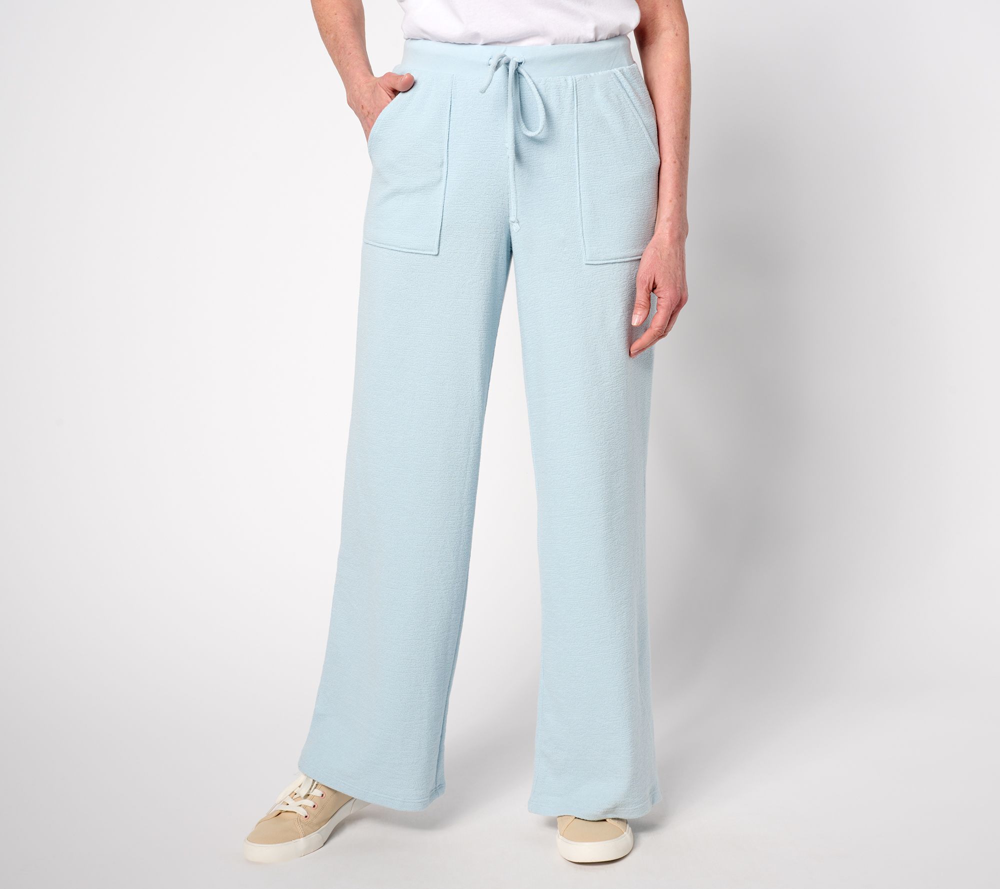 "As Is" Me by Jennie Garth Regular Nyla Full Length Wide Leg Pants