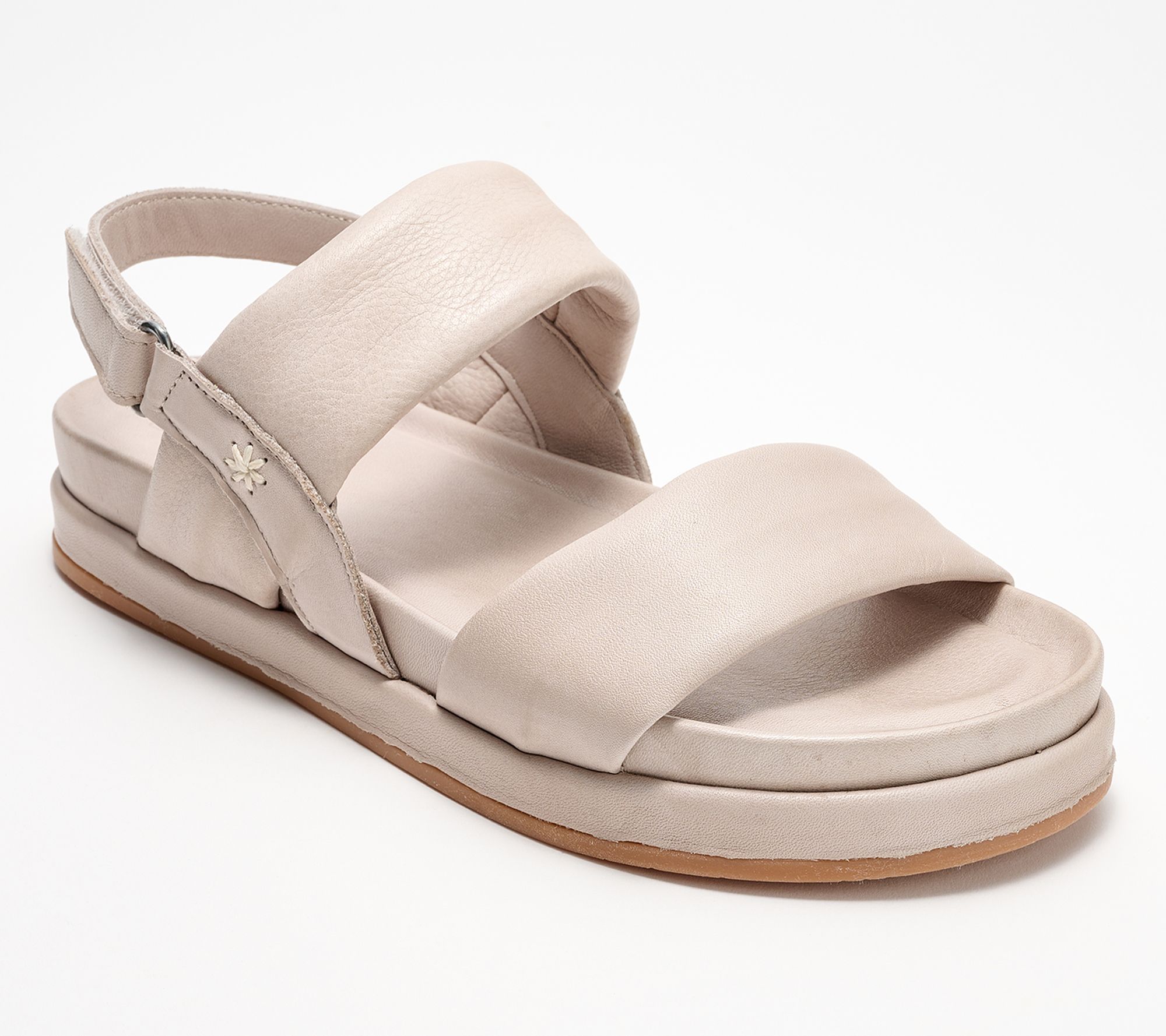 "As Is" Miz Mooz Leather Adjustable Sandals - Toto