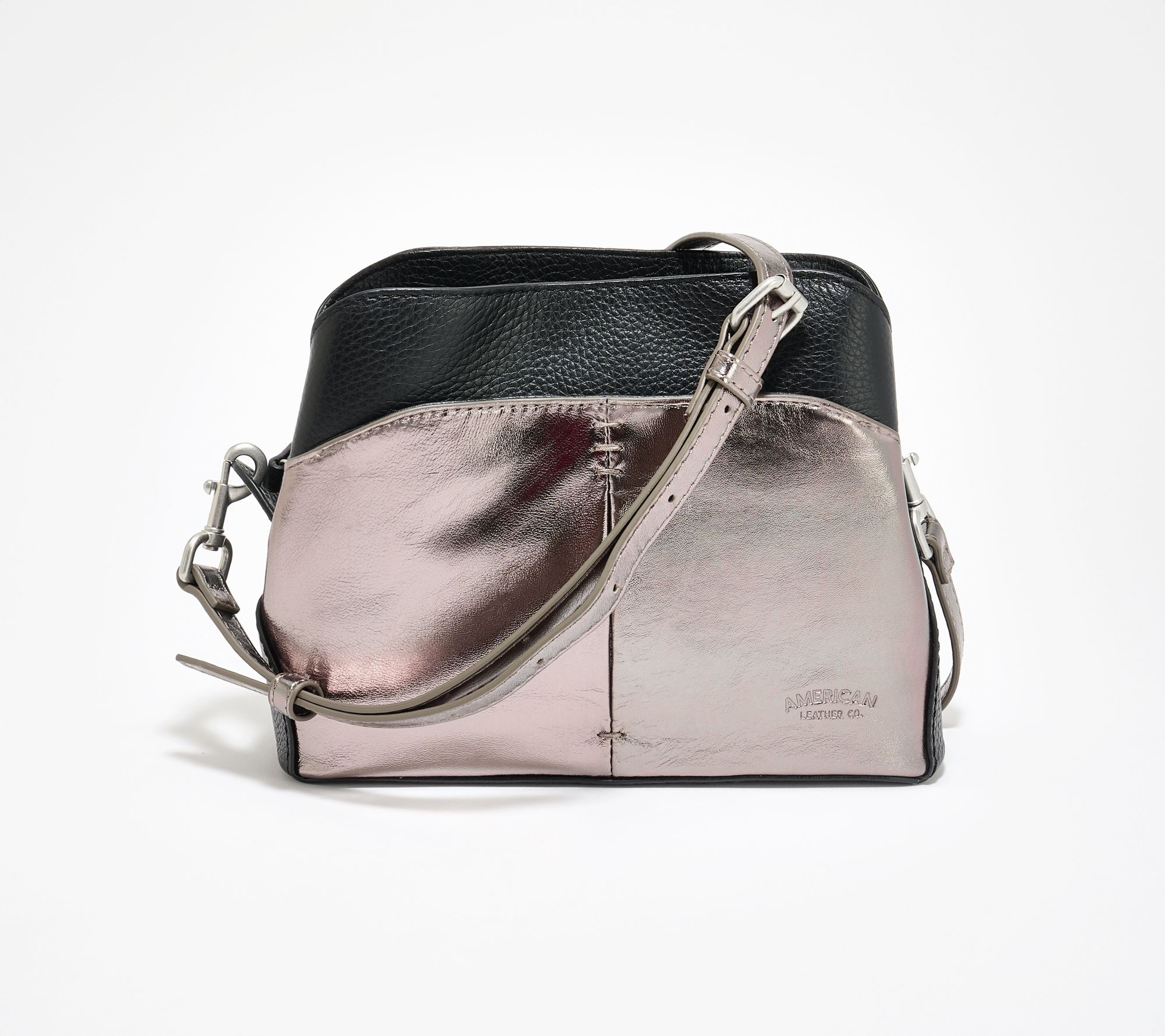 American Leather Co. Tulip Large Triple Entry Crossbody