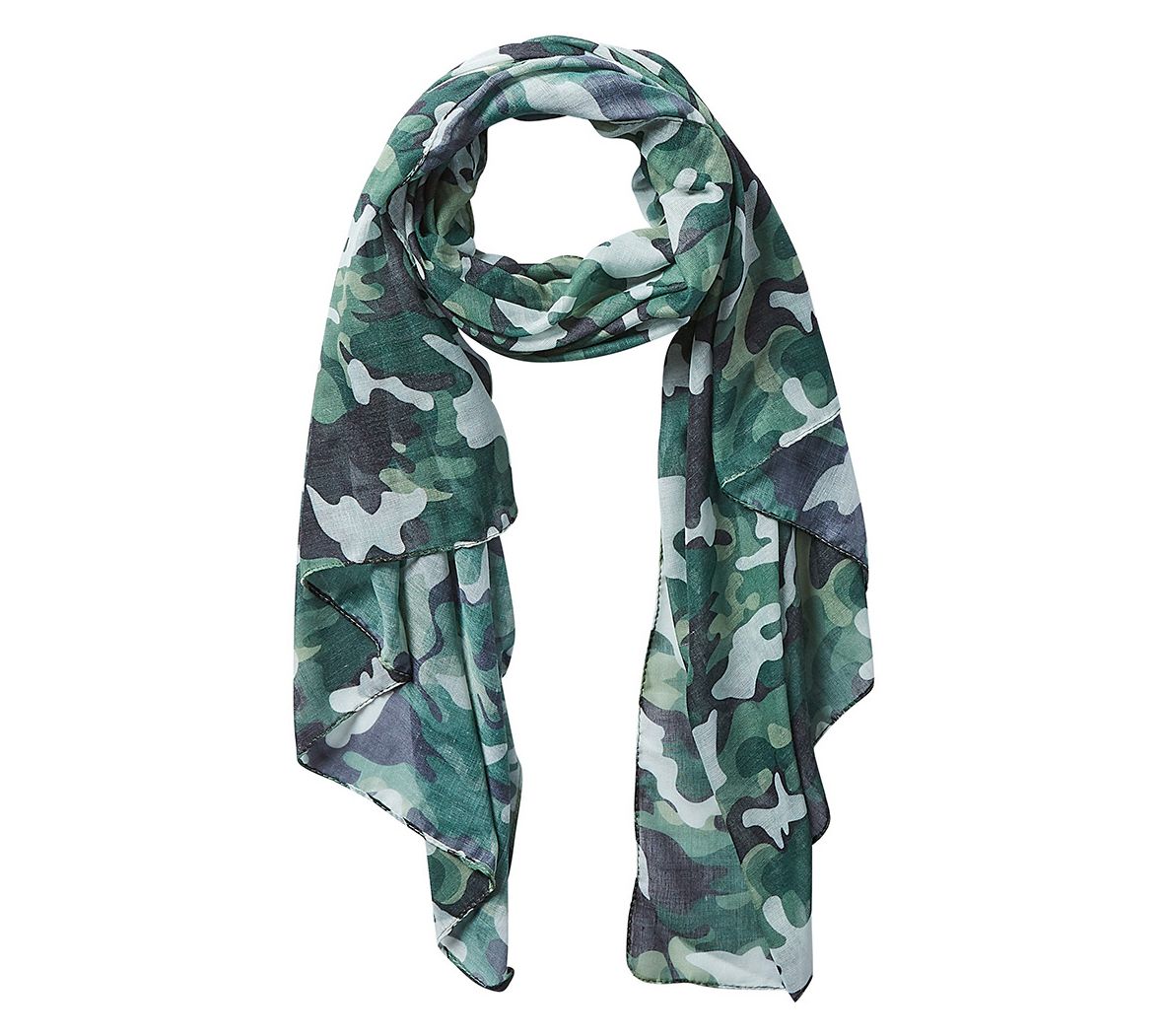Hadley Wren Camo Insect Shield 70" x 36" Scarf