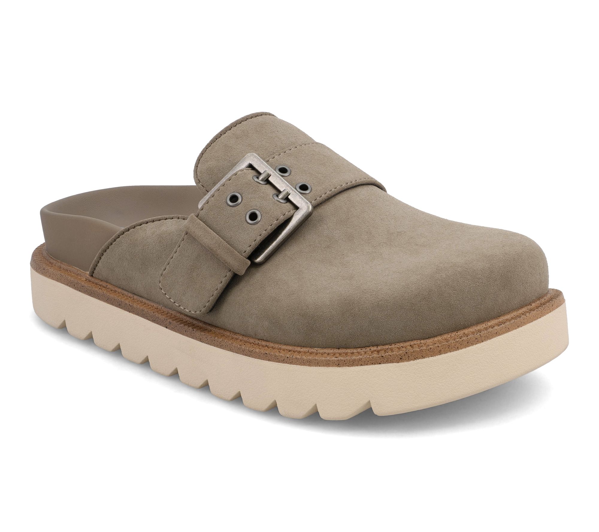 MIA Round Toe Slip-on Mules - Zamira