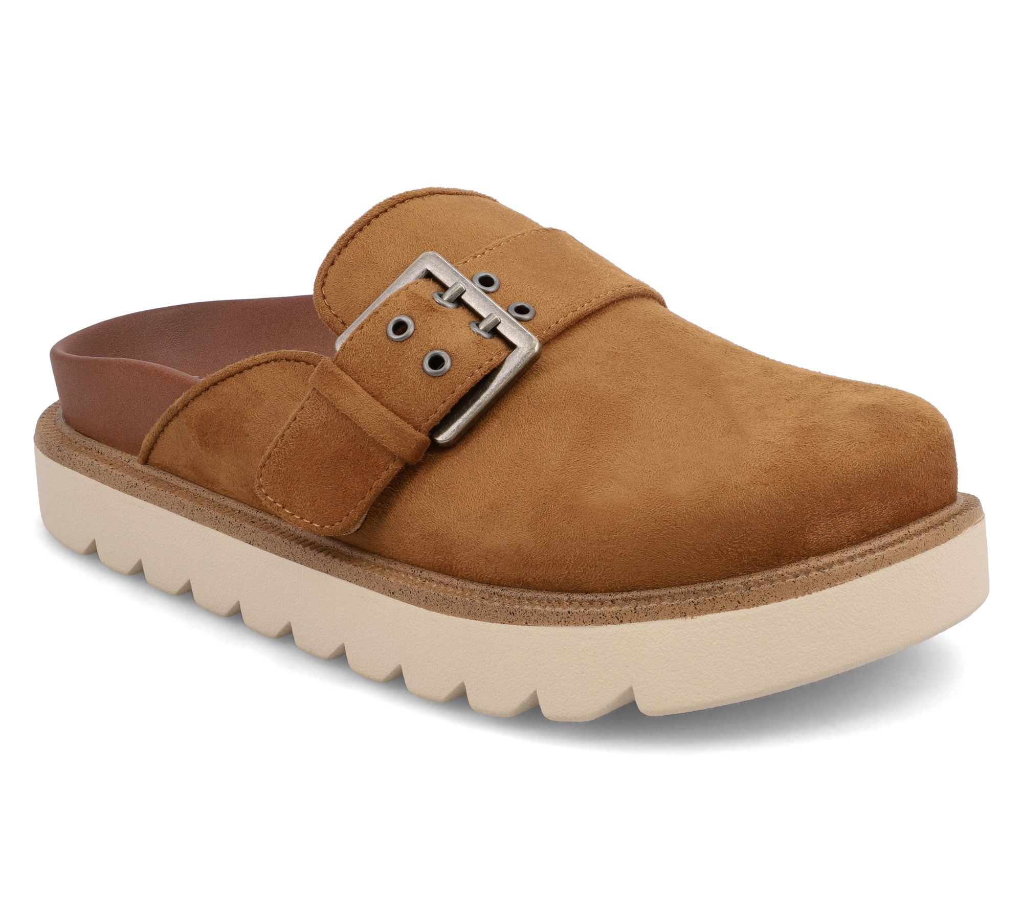 MIA Round Toe Slip-on Mules - Zamira