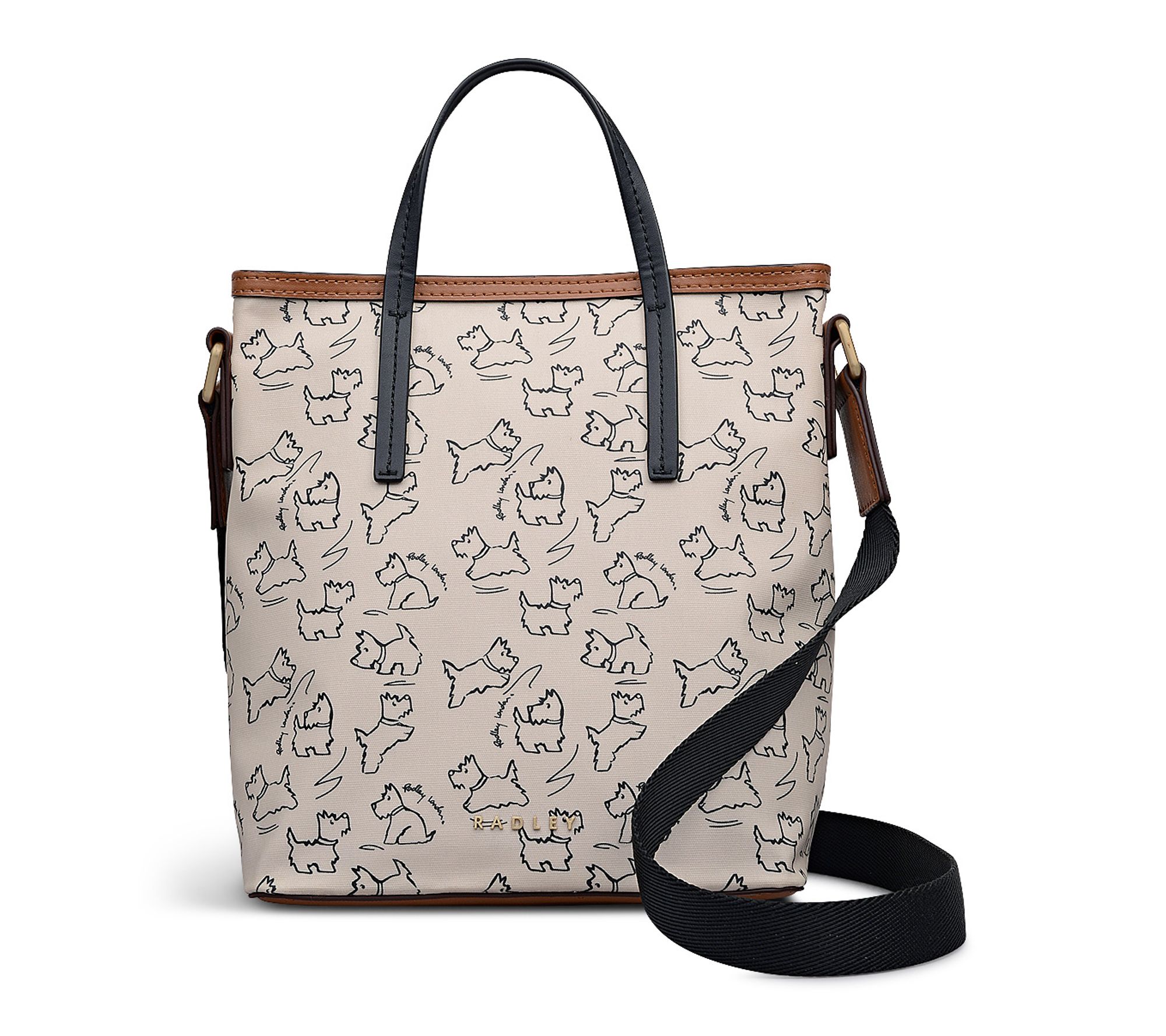 RADLEY London Sketch Street Small Zip Canvas Satchel