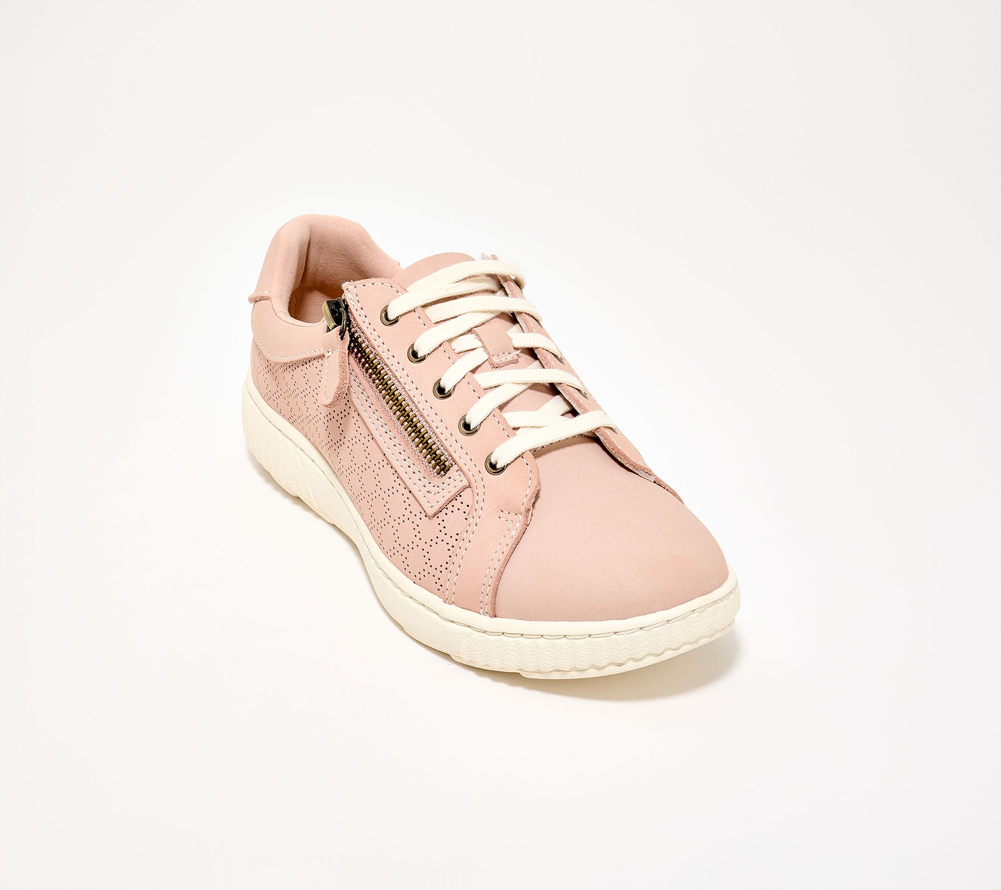 Clarks Collection Perforated Leather Sneaker - Caroline Ayla