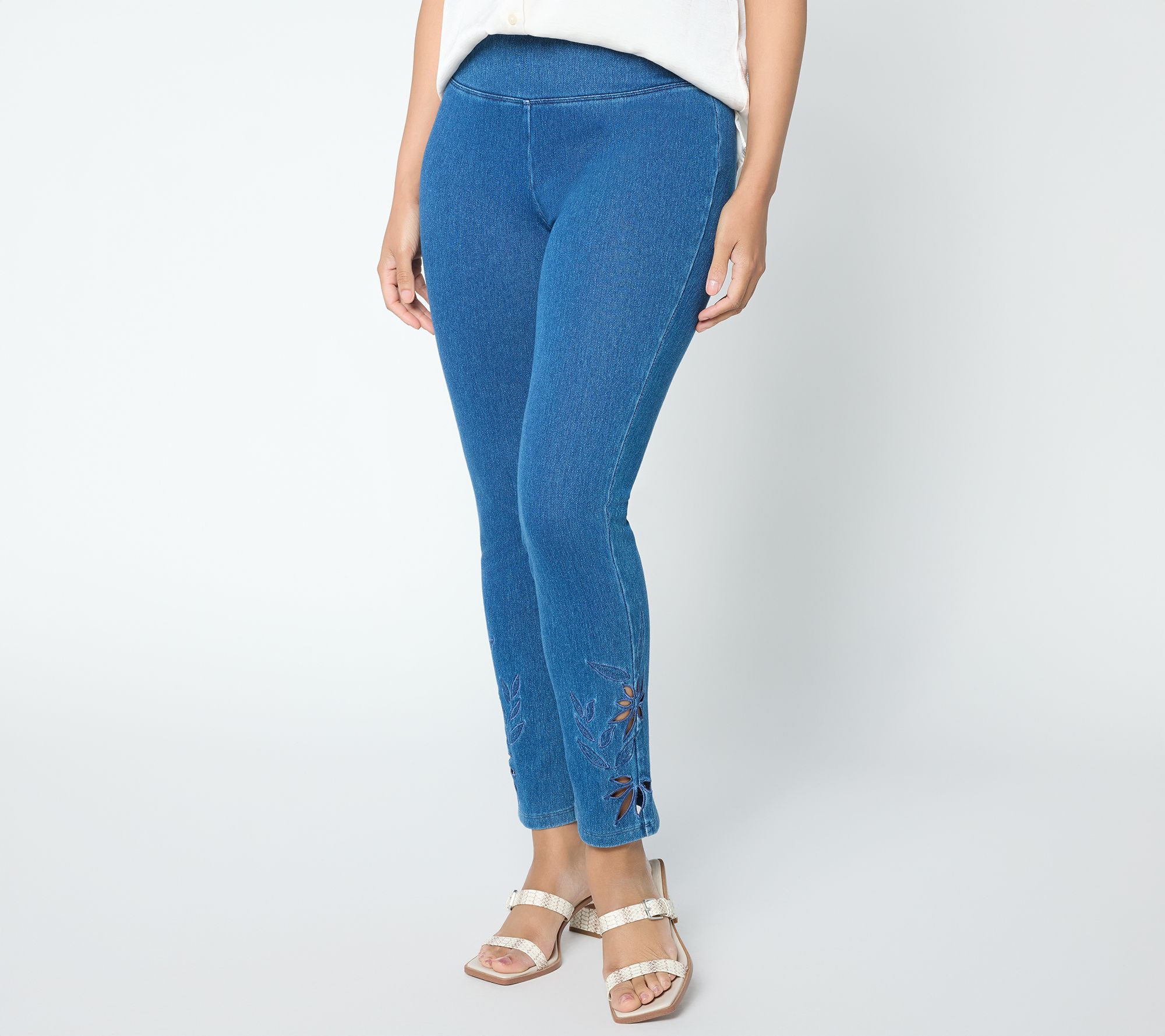 Women with Control Tall Prime Stretch Denim Ankle Jeans