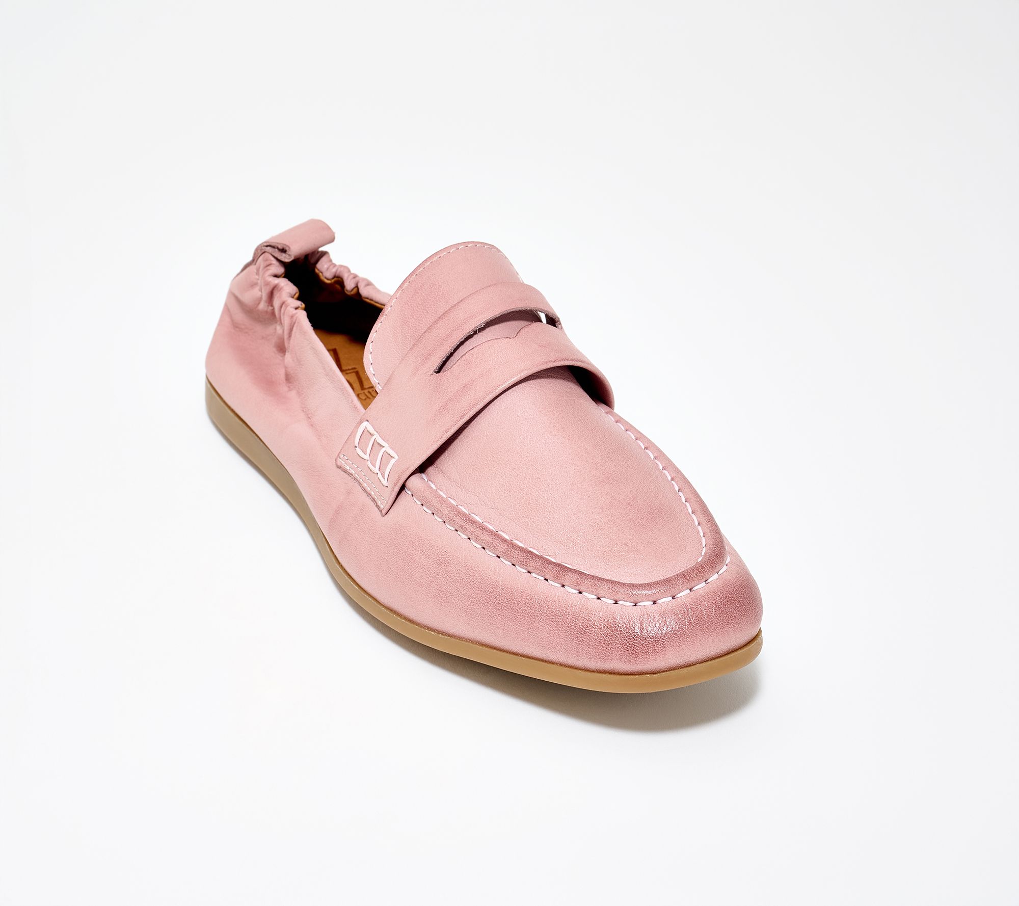 Miz Mooz Soft Leather Unlined Loafers - Geena