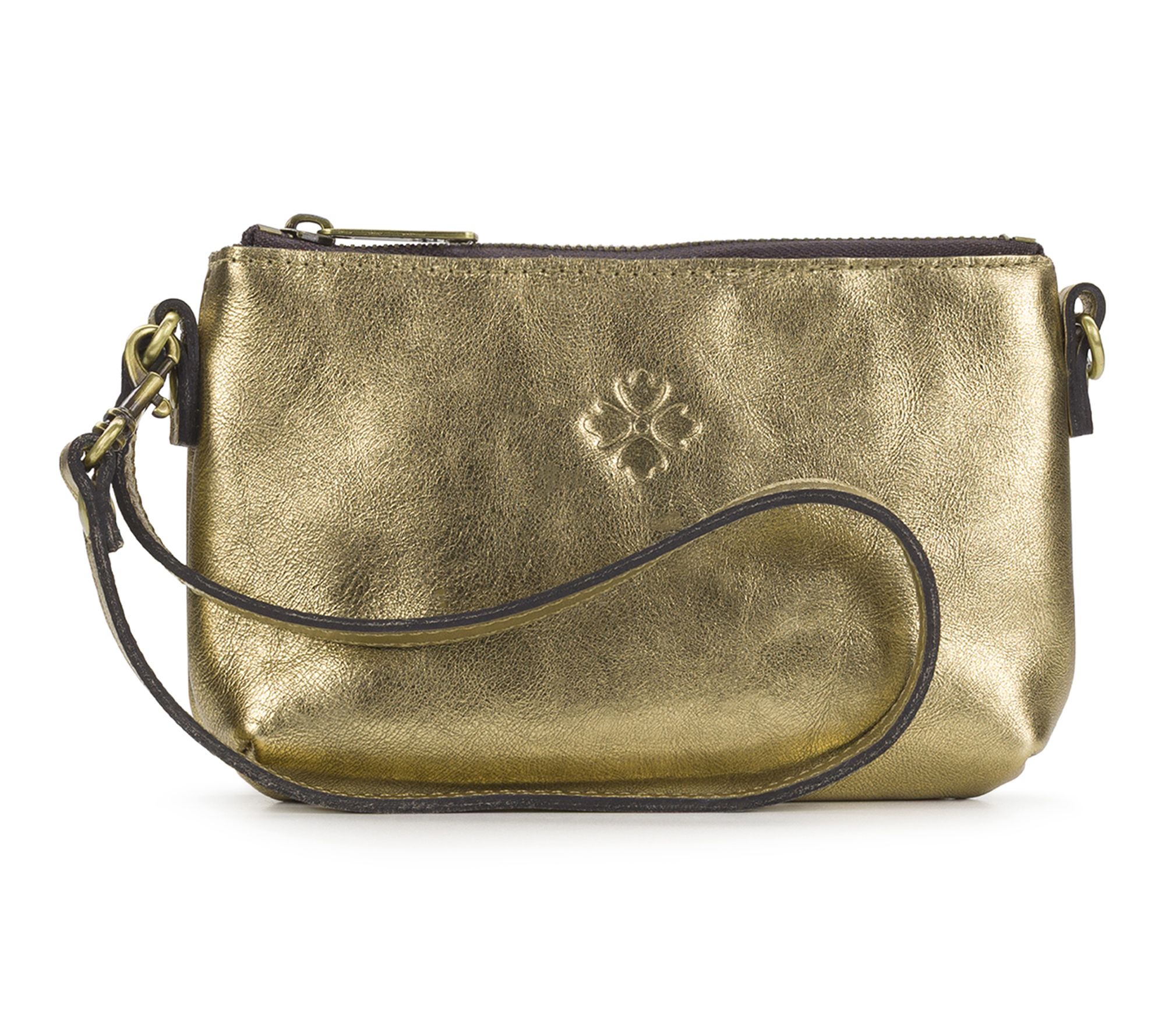 Patricia Nash Loria Wristlet - Vintage Distressed Metallic
