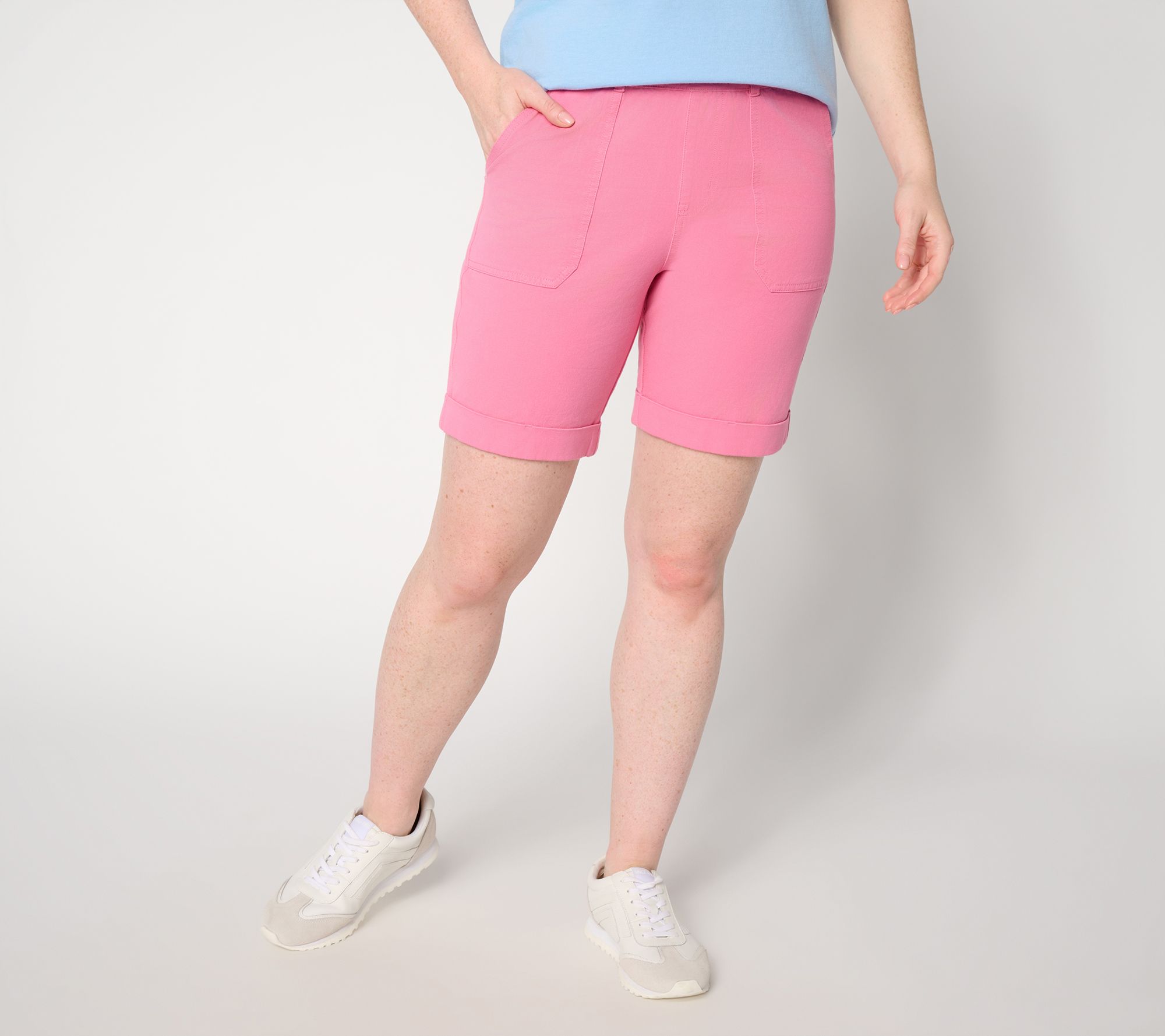 AnyBody Tall All Stretch Twill Short