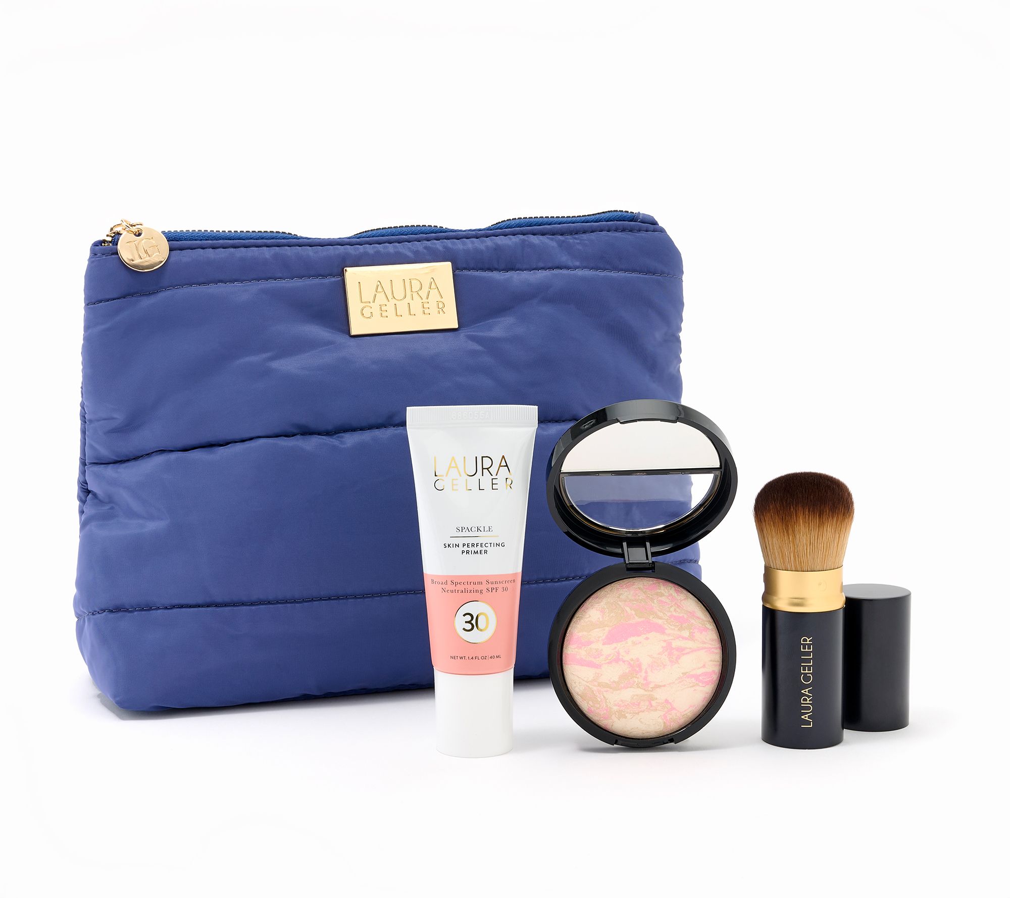  Laura Geller Complexion Kit with Brush & Bag