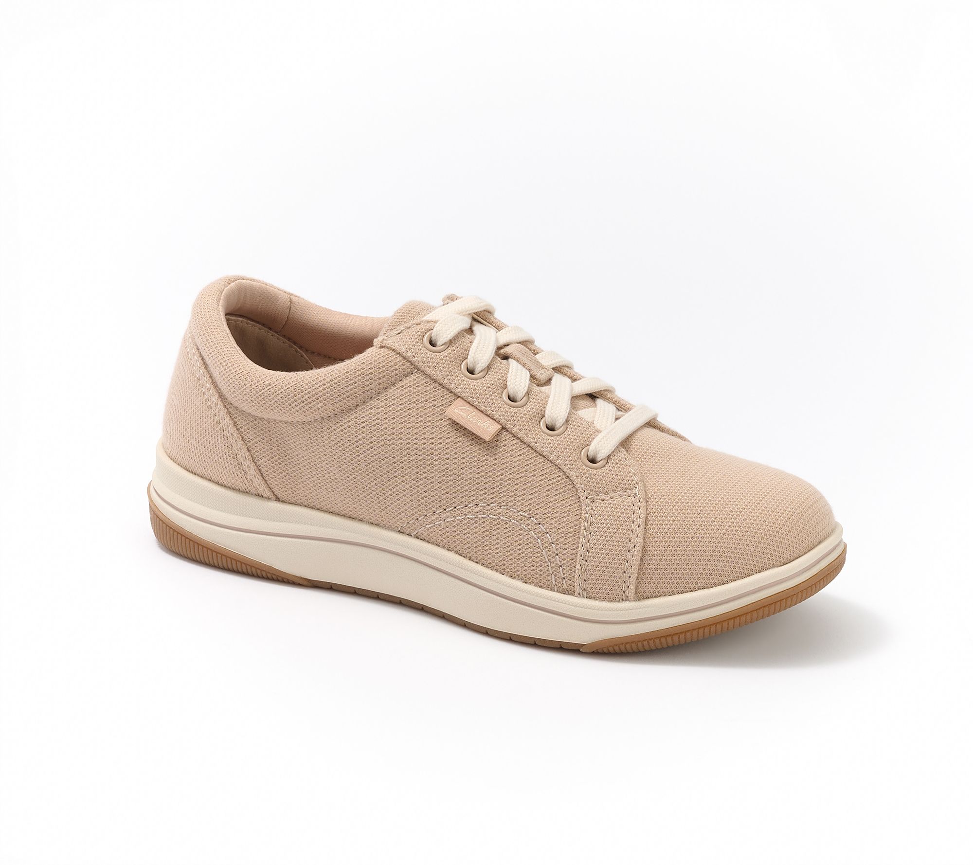 Clarks Cloudsteppers Lace-Up Sneakers - Breeze Rose