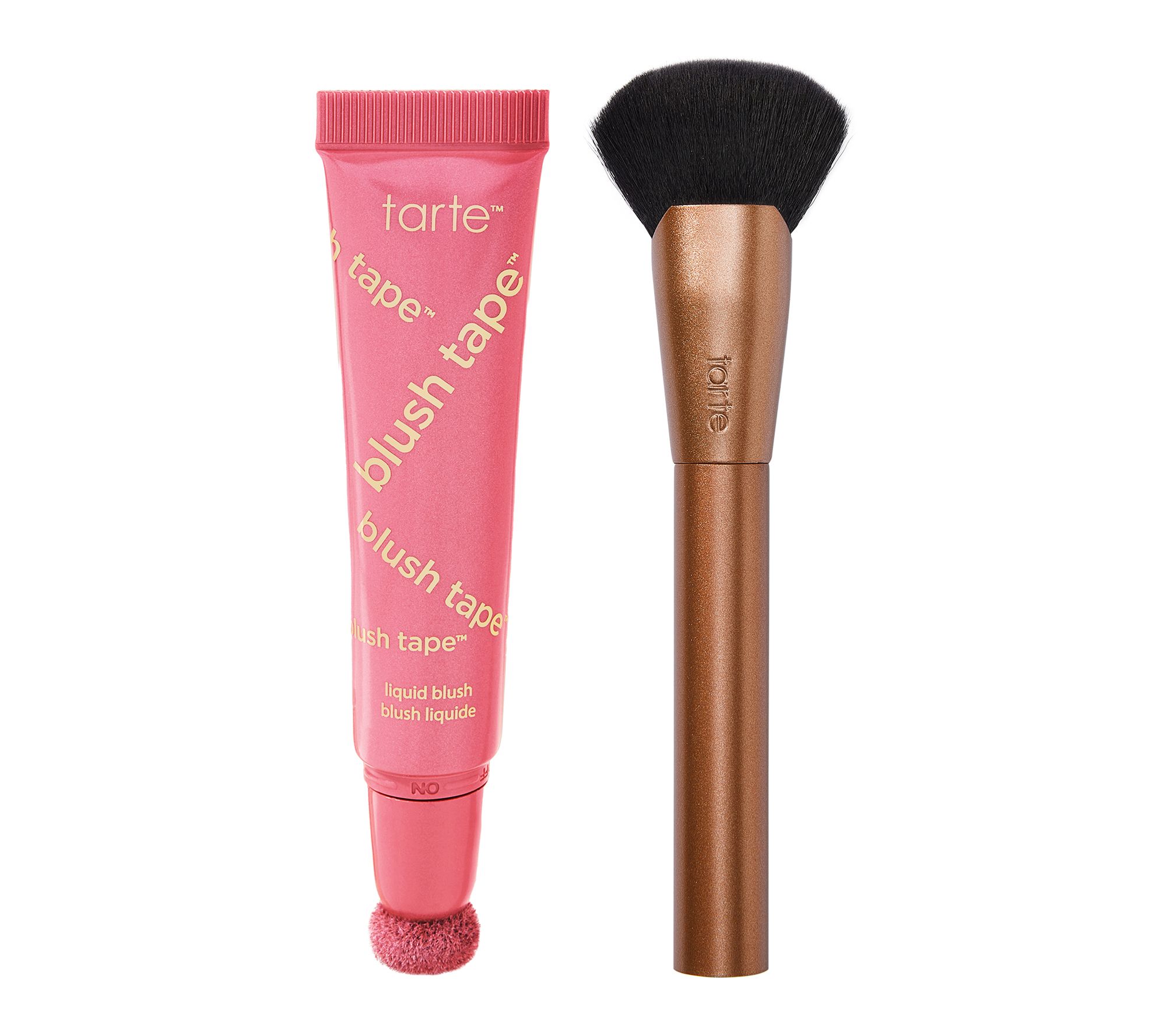 tarte blush tape sculpting blush wand & brush
