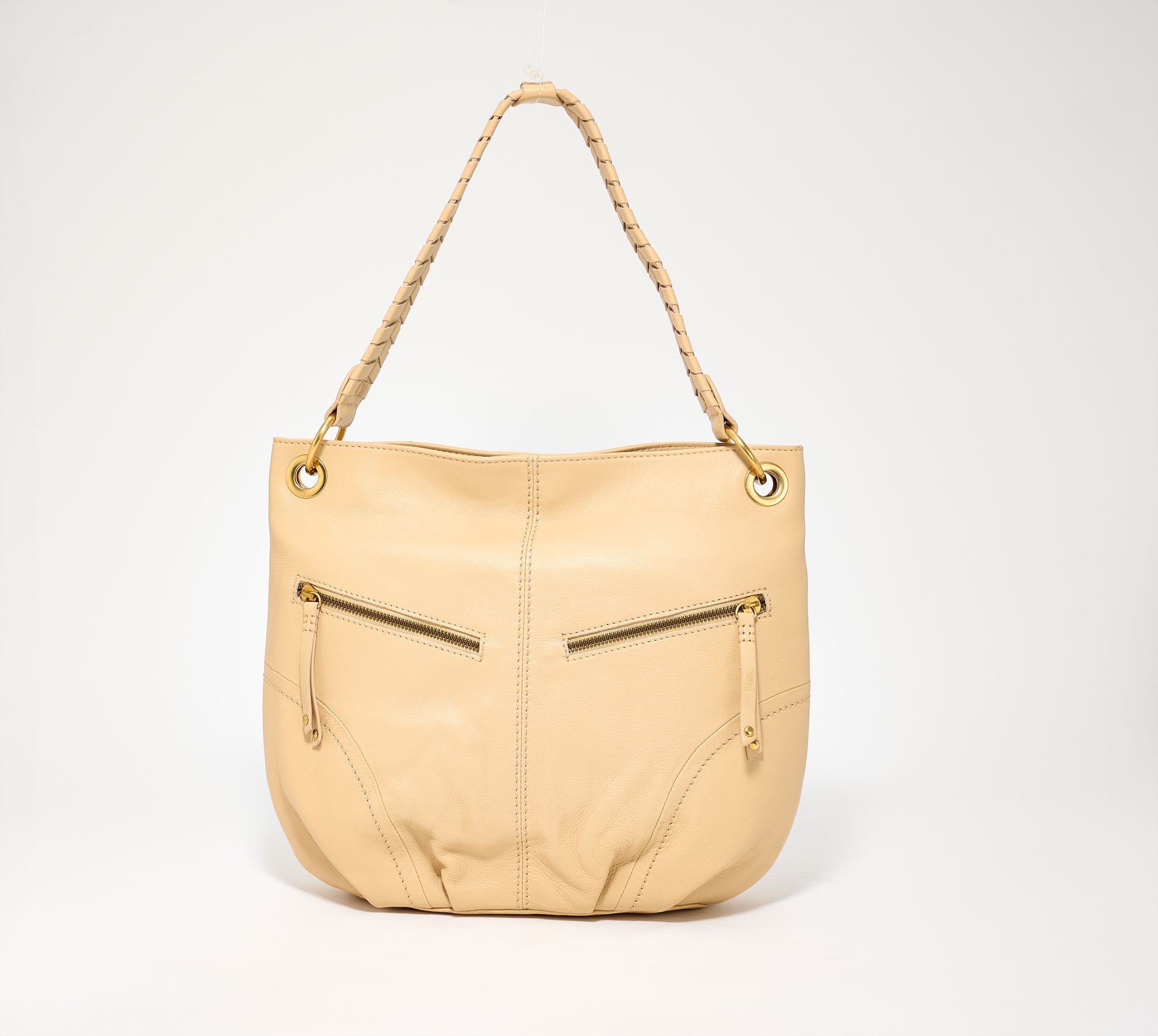 "As Is" American Leather Co. Camden Leather Bucket Hobo
