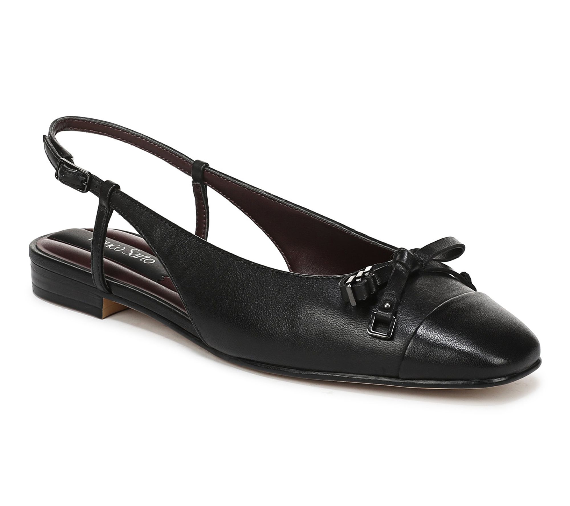 Franco Sarto Bow Slingback Flats - Ethel
