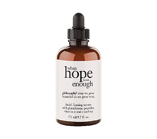 philosophy mega-size when hope is not enough 5.7 oz. serum