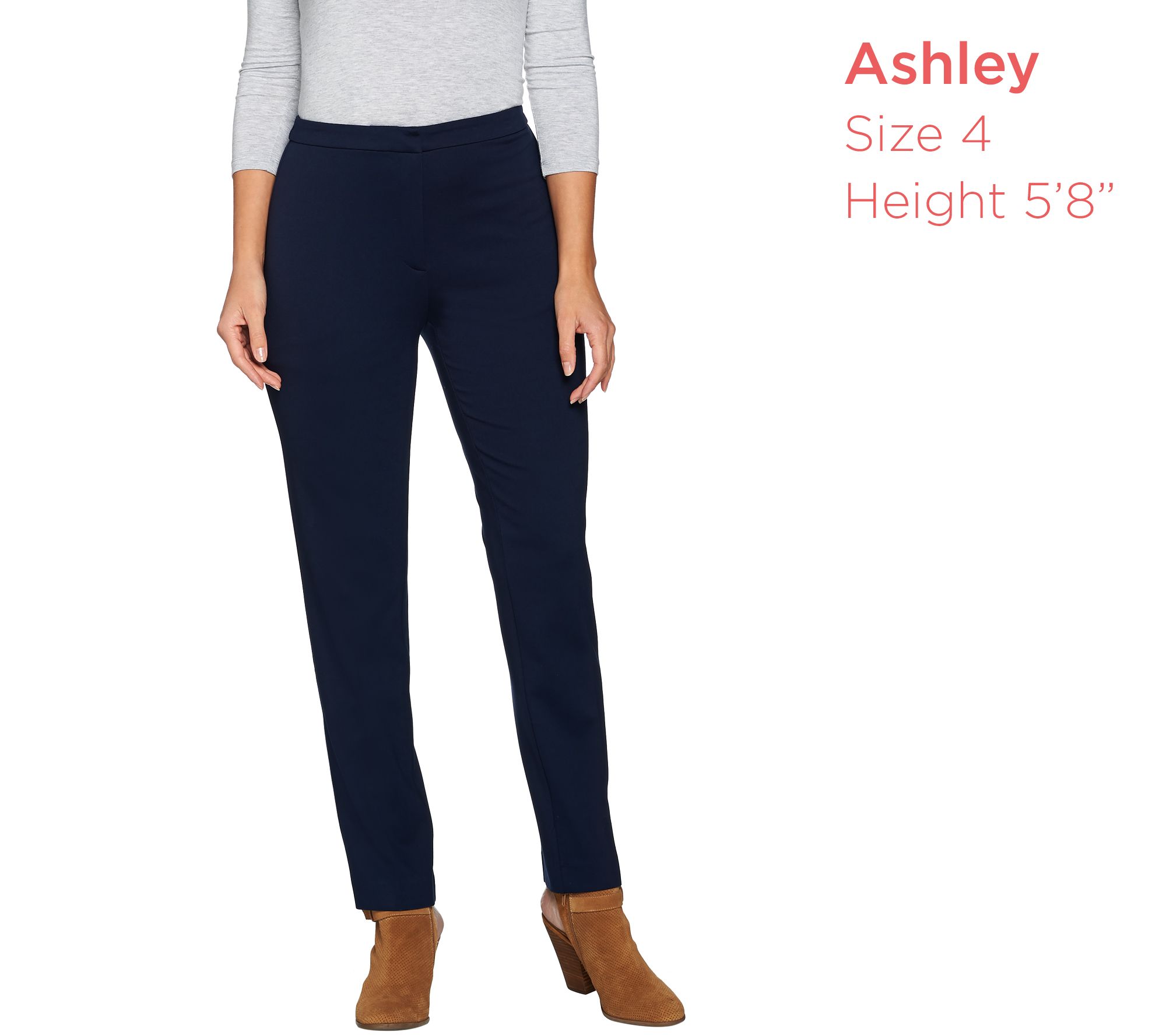 qvc susan graver ponte knit pants