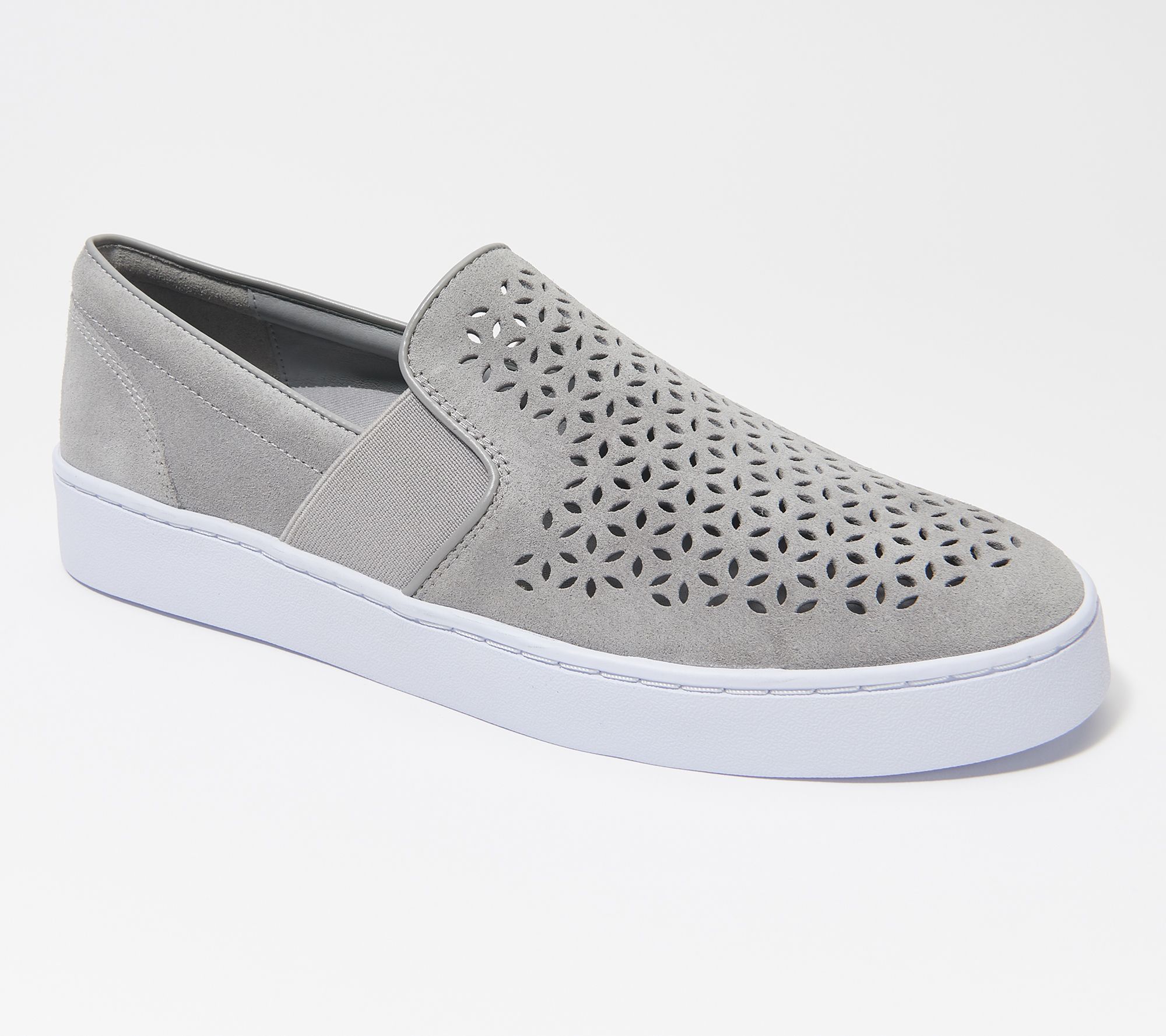 Vionic Suede Perforated Slip-On 