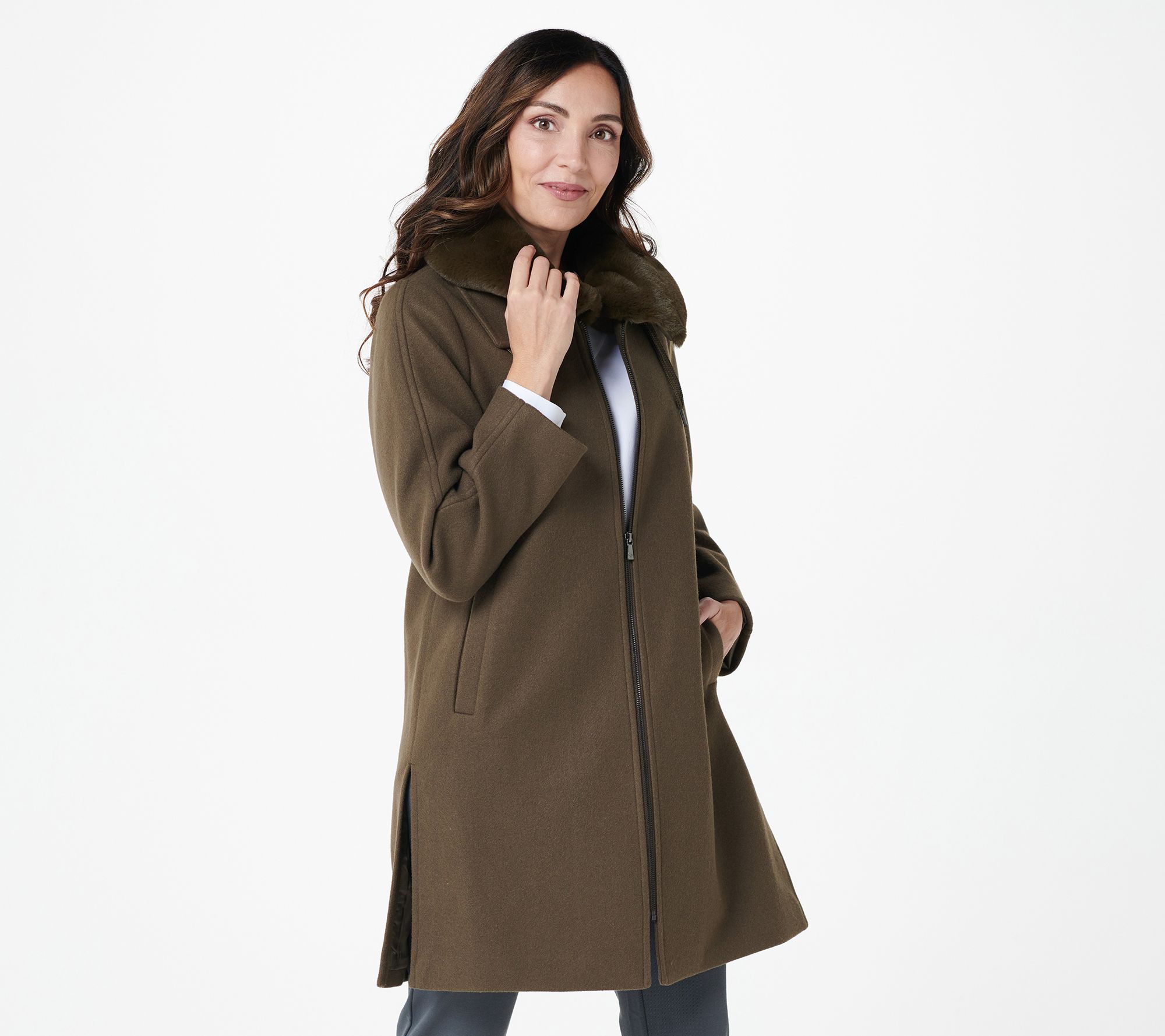 qvc coats