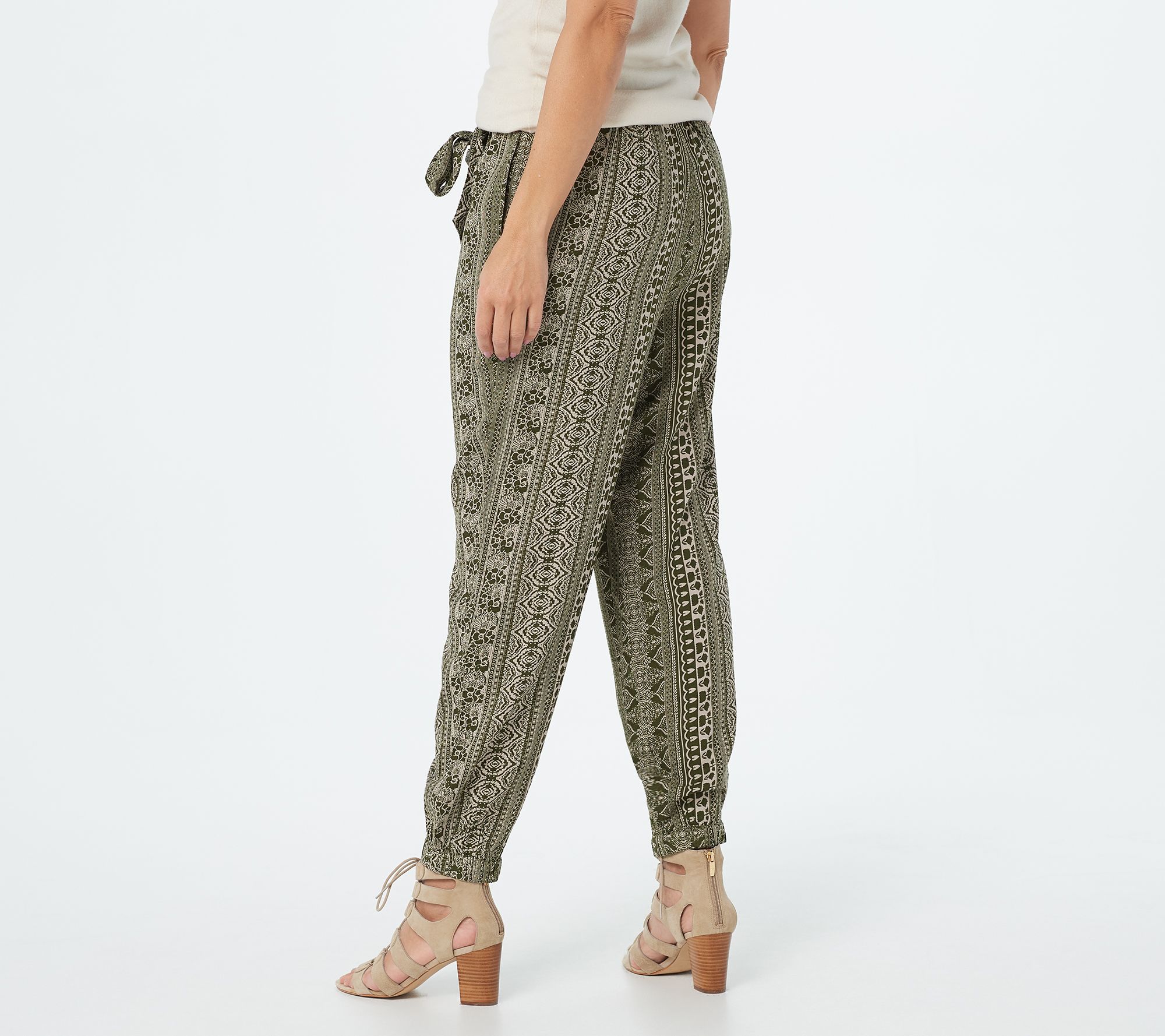 susan graver jogger pants qvc