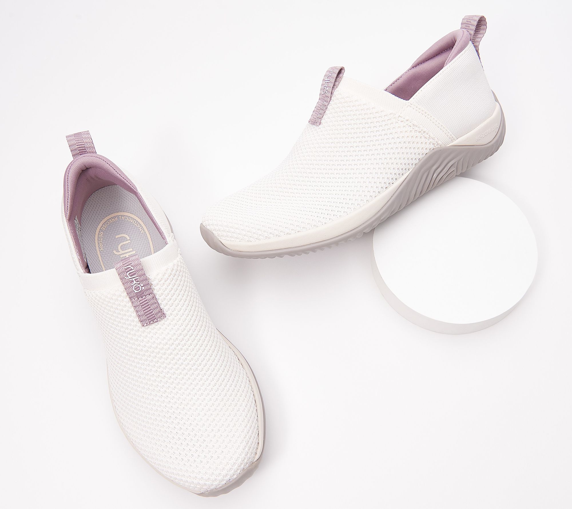 Ryka Trail Knit Slip-Ons - Echo Ease Cool Tones