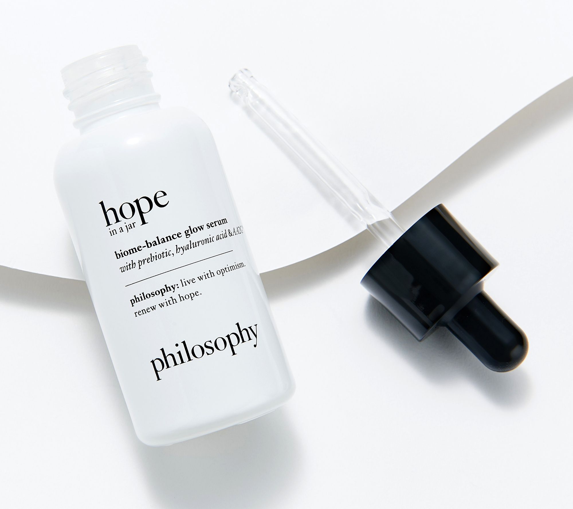 philosophy hope in a jar glow facial serum 1oz