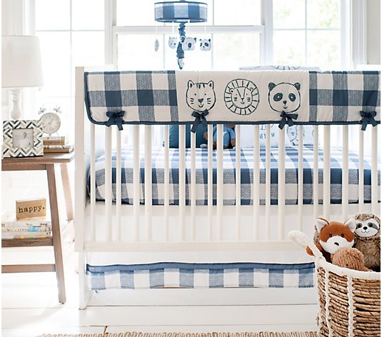 My Baby Sam Animal Parade 9-Piece Crib BeddingSet