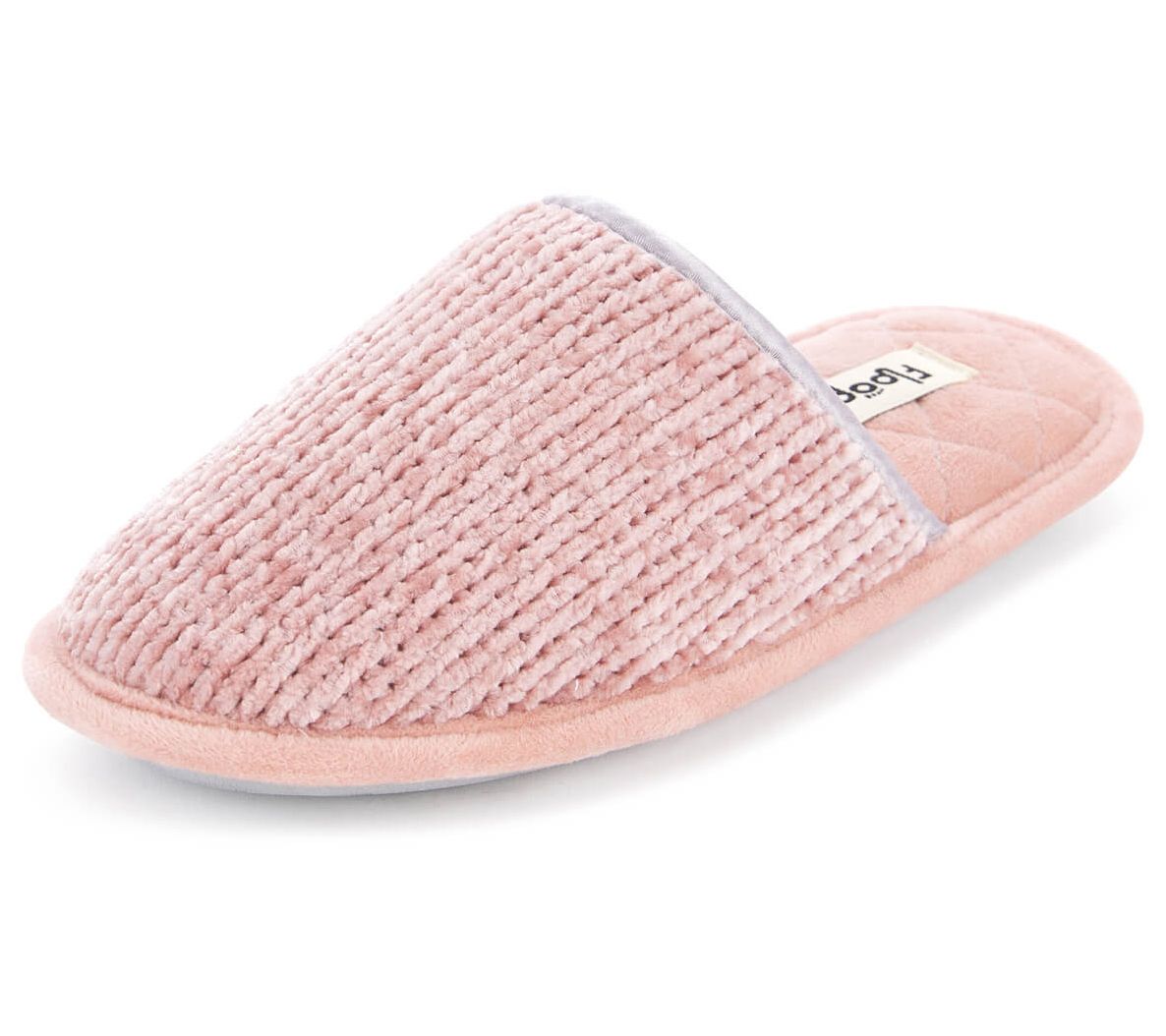 Floopi Women's Victoria Chenille Scuff Slippers - QVC.com