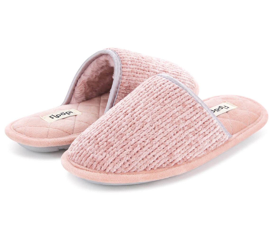 Floopi Women's Victoria Chenille Scuff Slippers